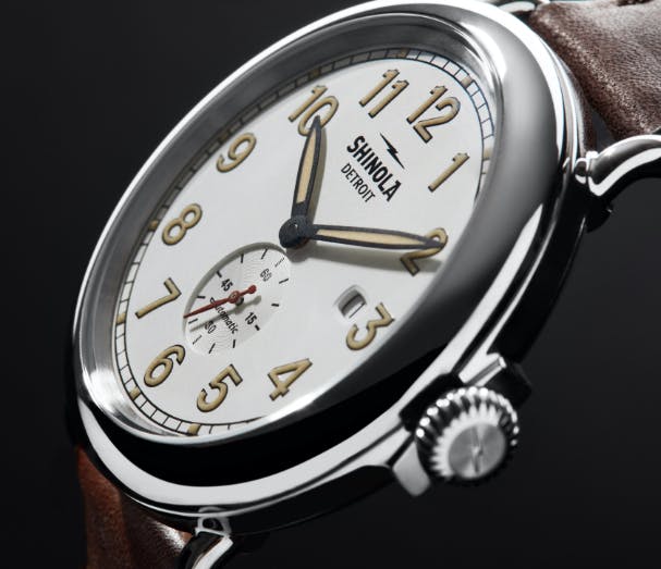 Station Agent Watch crown