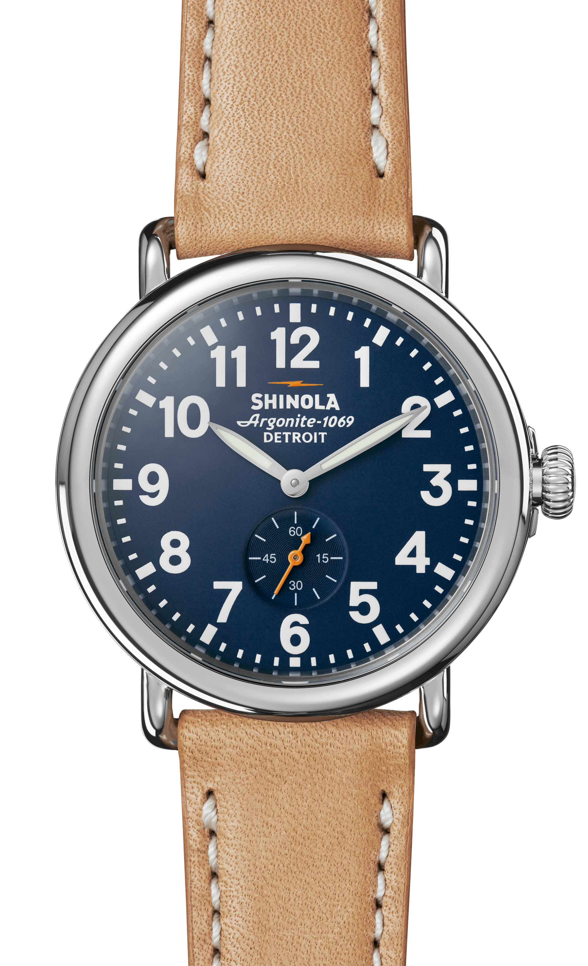 blue shinola watch