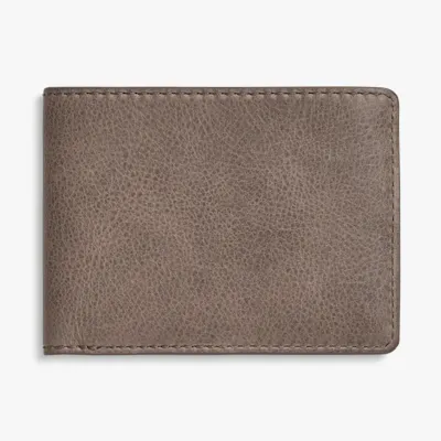 Shinola Men's Slim Bifold Wallet In Natural Grain Leather
