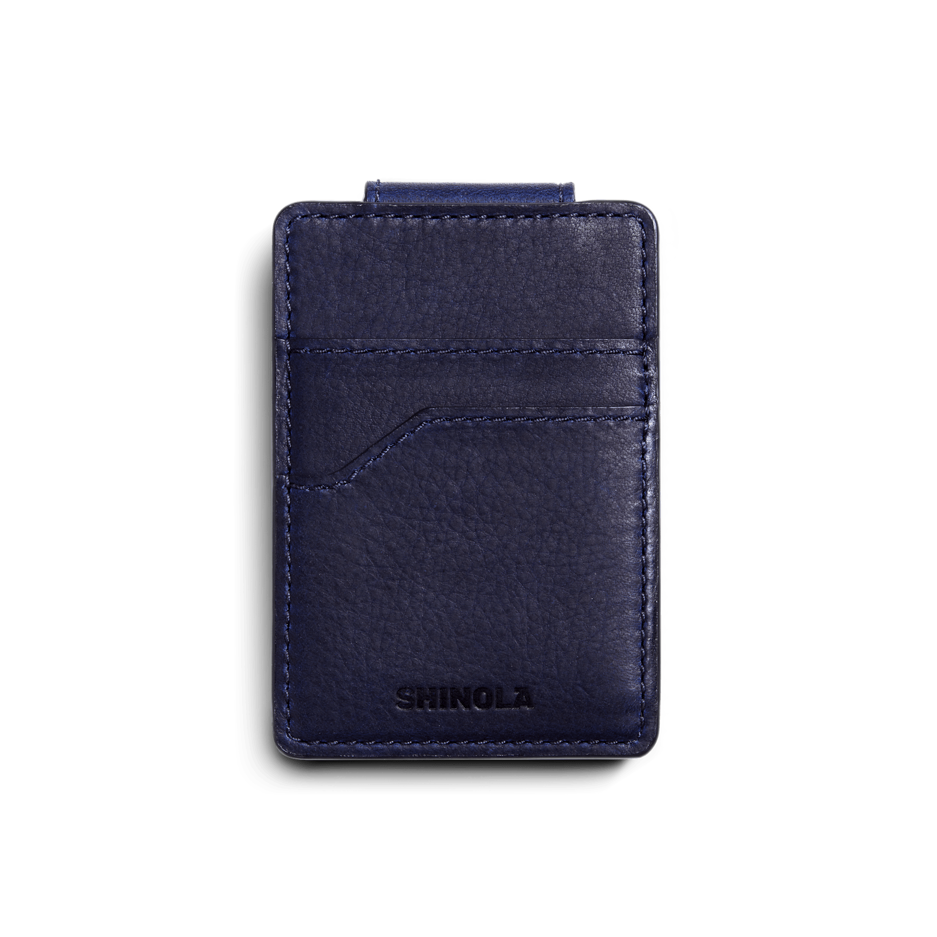Shinola Men's Magnetic Money Clip Card Wallet