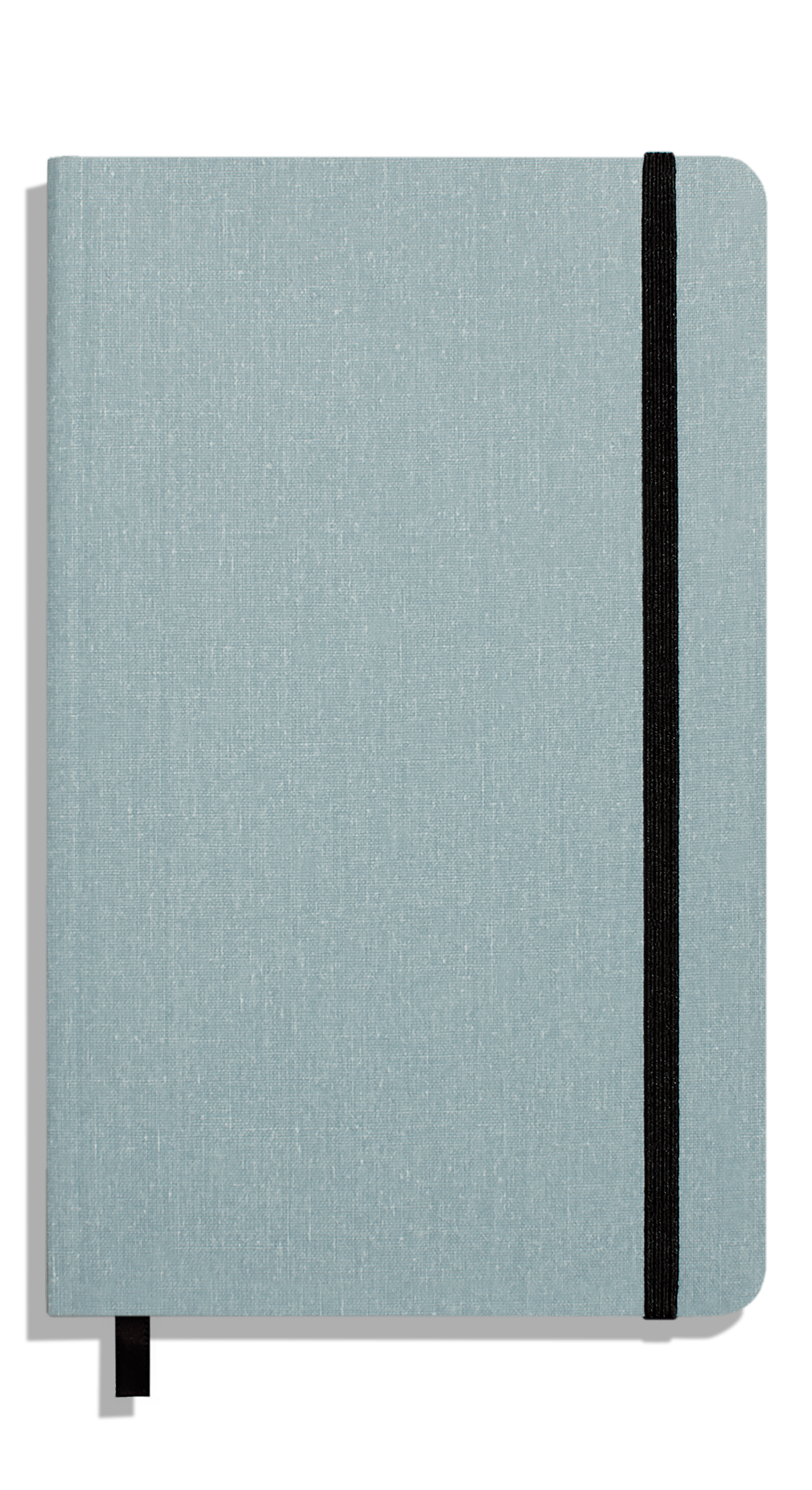 Shinola Plain Journal | Medium Soft Linen + Monogrammable | Harbor Blue