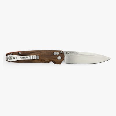 SHINOLA + BENCHMADE CUSTOM 485 VALET POCKET KNIFE