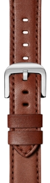 20mm Dark Cognac Leather Strap | Shinola® Detroit