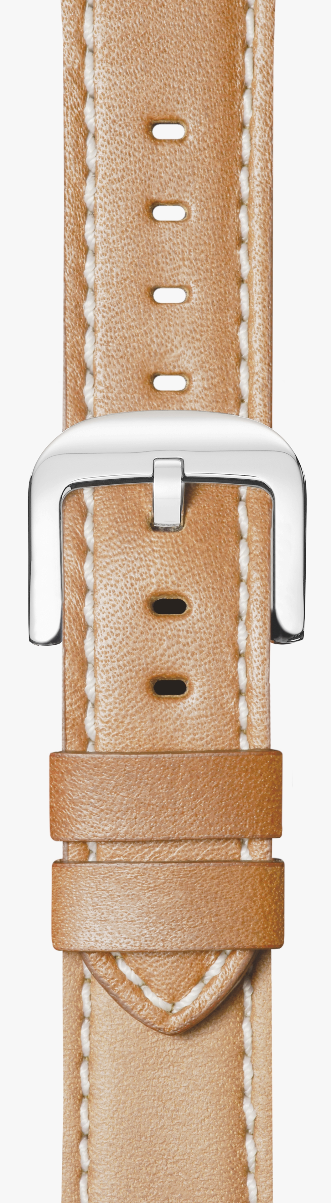 24mm Natural Leather Strap