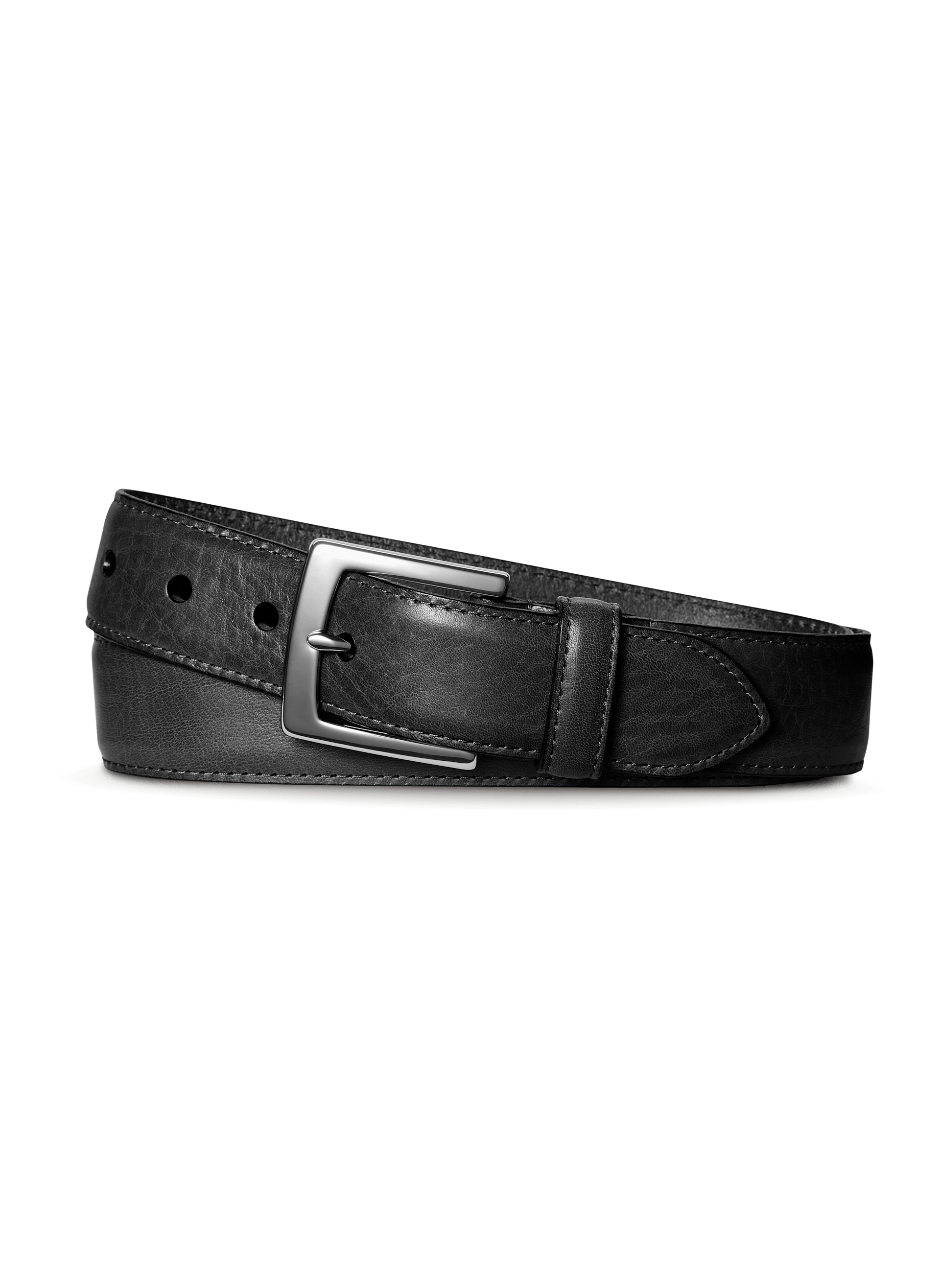 Shinola Men's Dress Belt | Black Leather | Size 32 | Bedrock
