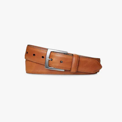 Shinola Men's Dress Belt | Brown Leather | Size 34 | Bedrock