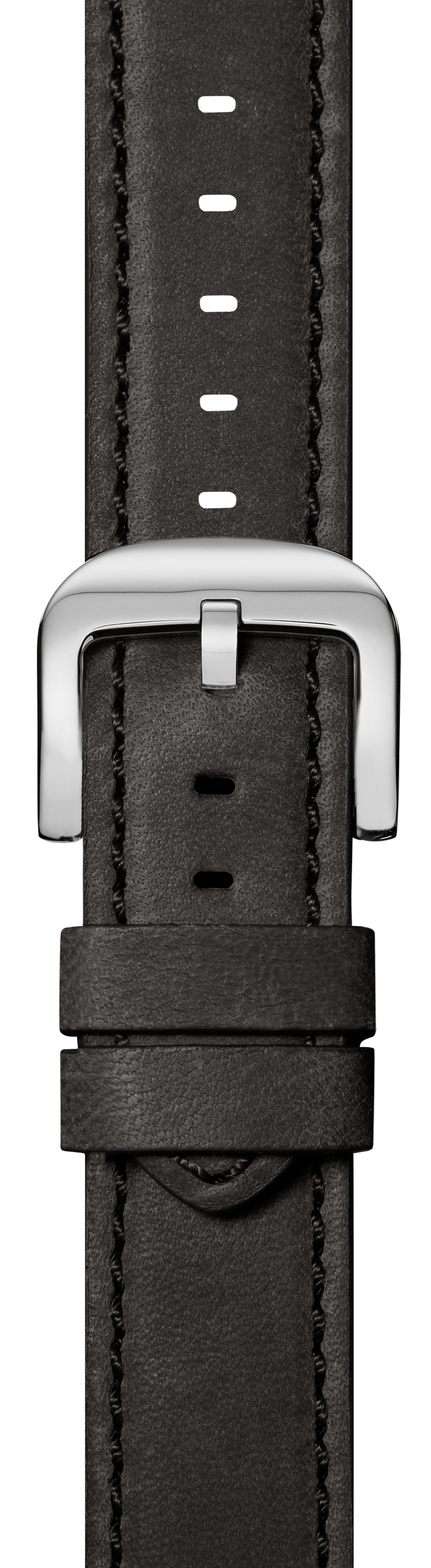 Shinola Watch Strap | Black Leather | 22mm | Quick Release