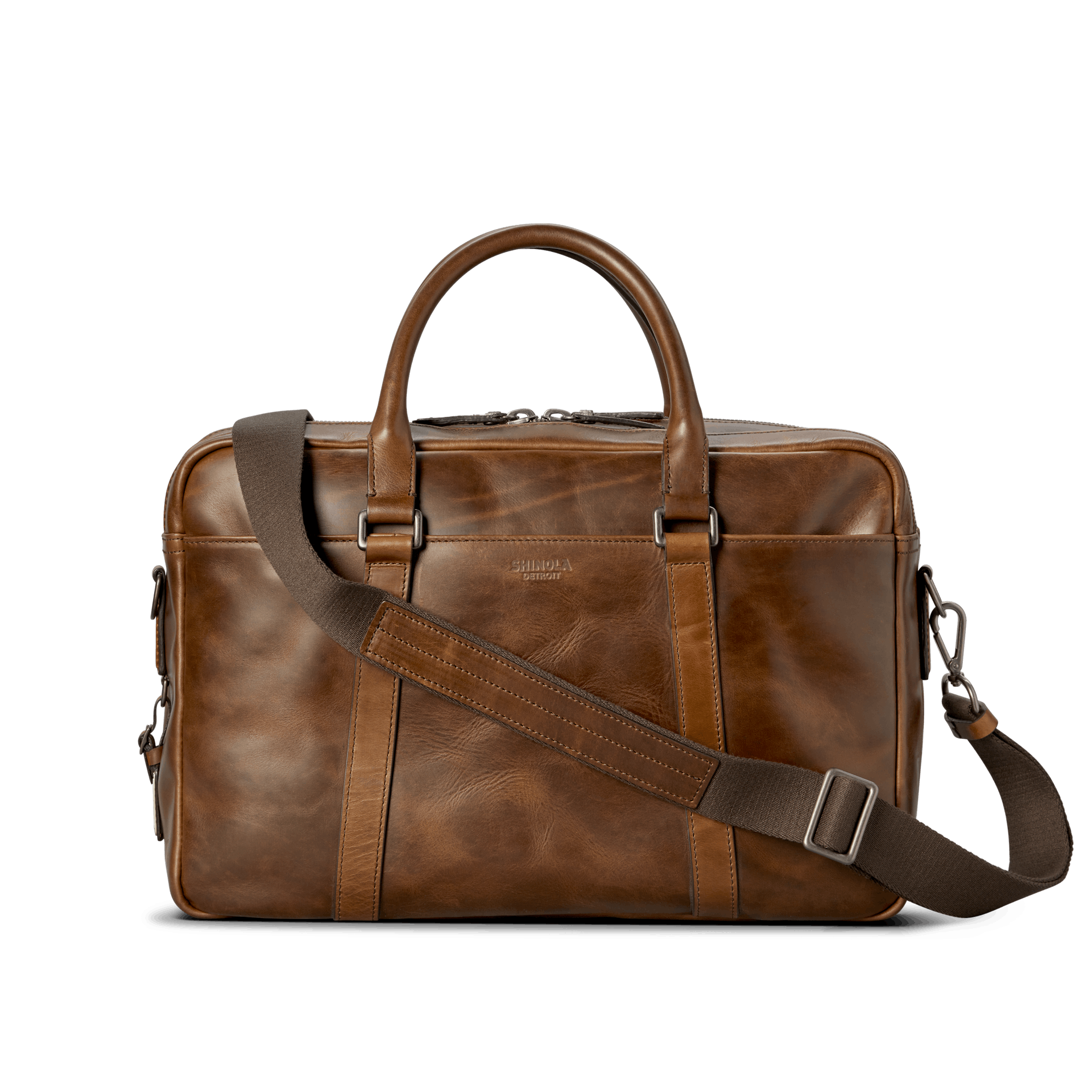 Shinola Navigator Leather Briefcase 2024 towncentervb