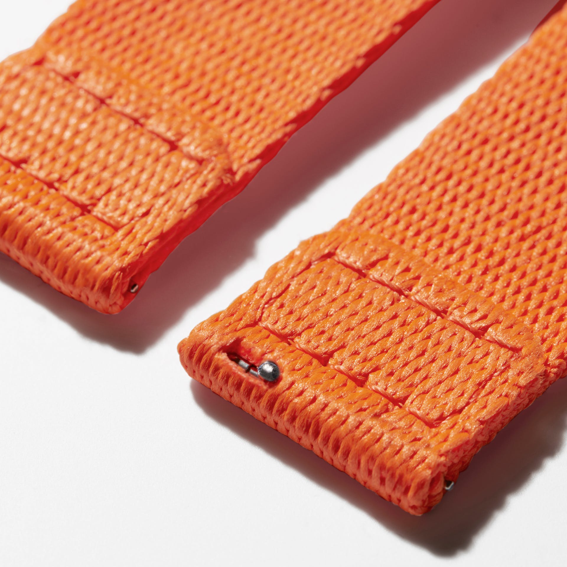 Orange nylon strap shop