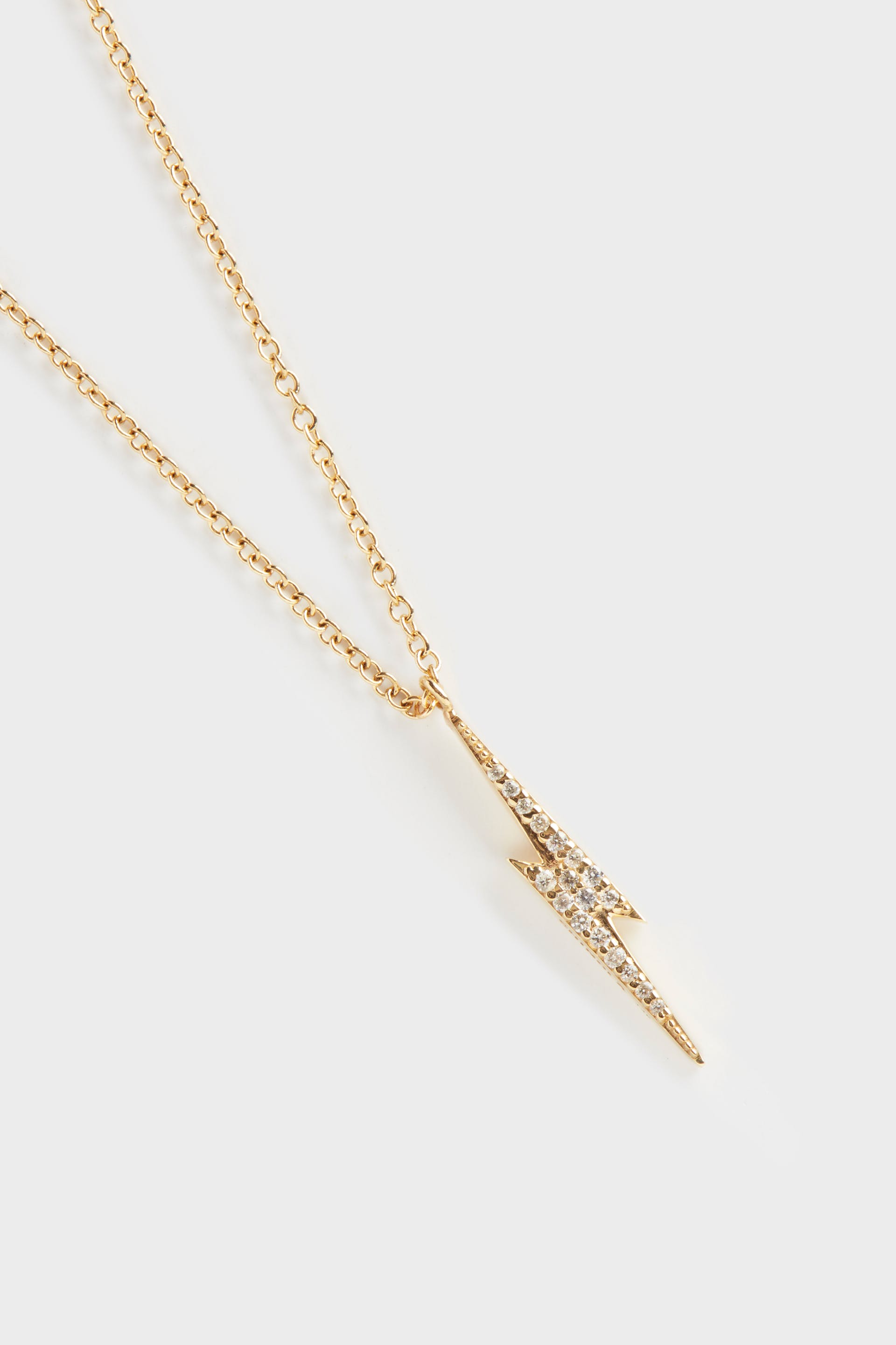 Shinola lightning store bolt necklace