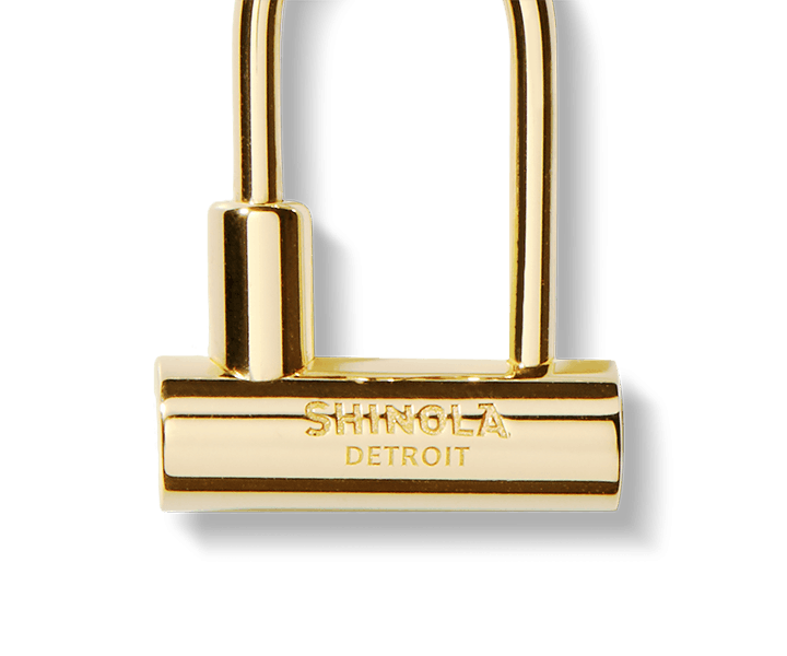 gold bike lock