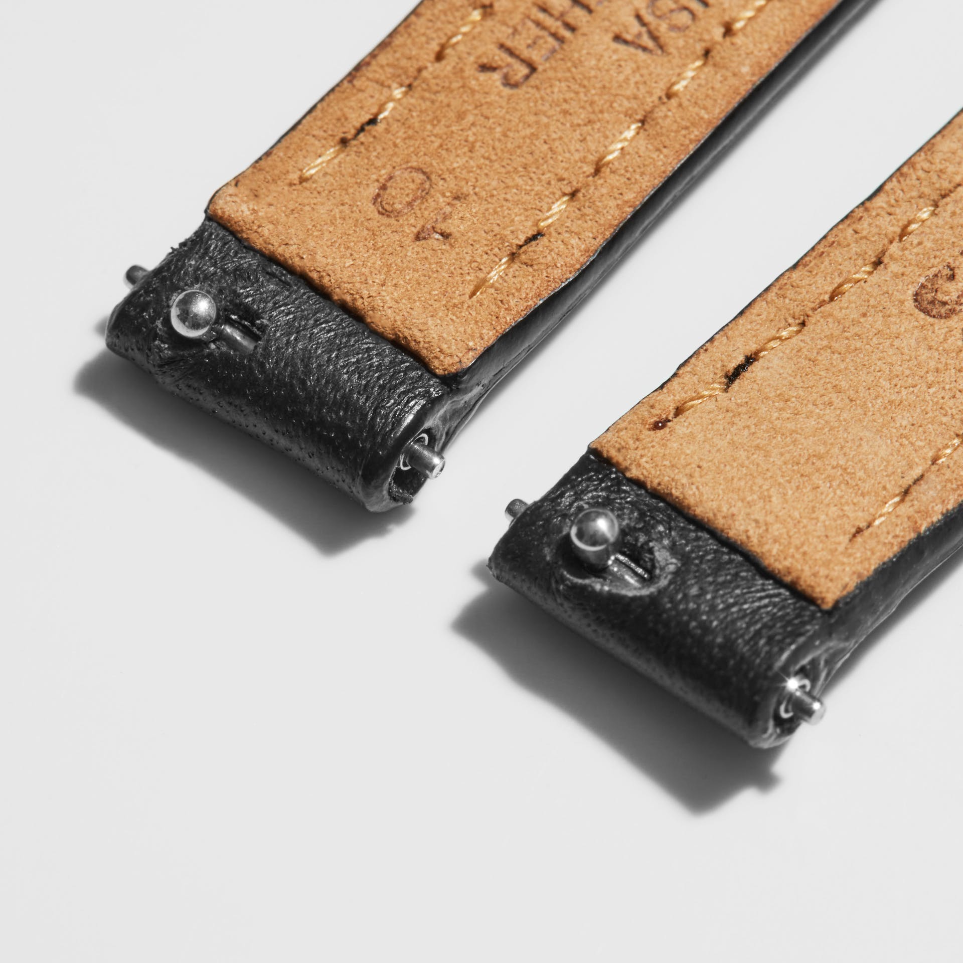 10mm Black Leather Strap Shinola Detroit