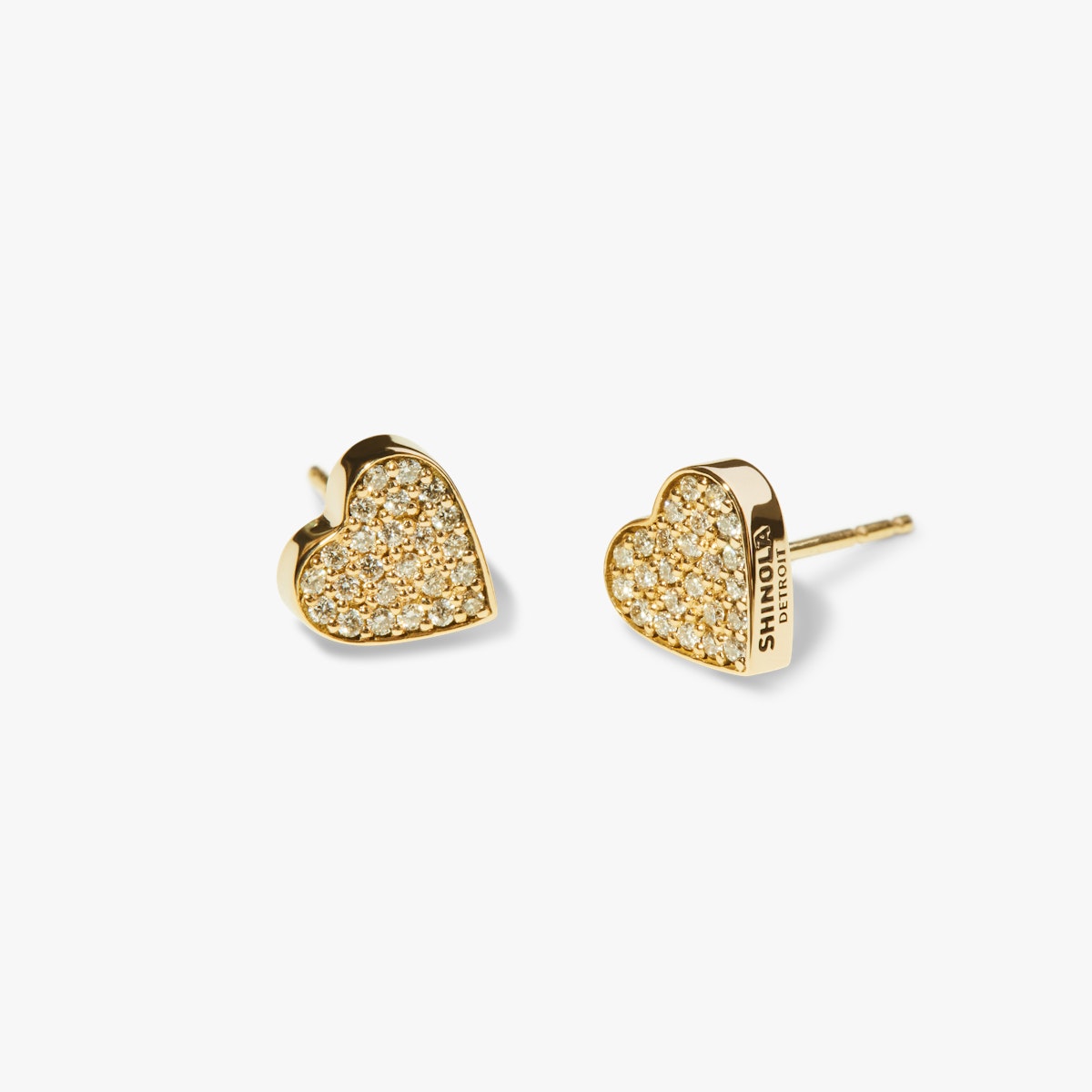 Sparkle 14K Gold and Diamond Earrings