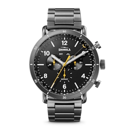 Canfield Sport 45mm Gunmetal Shinola Detroit
