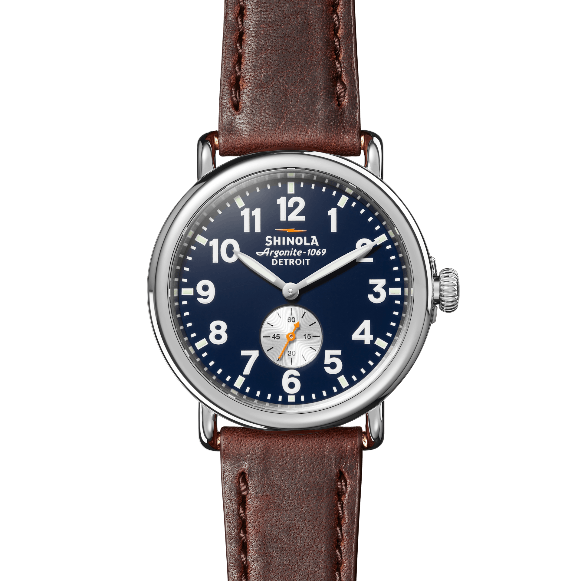 Shinola Runwell Automatic 45mm Watch, Black Dial | S0120266278 | Borsheims