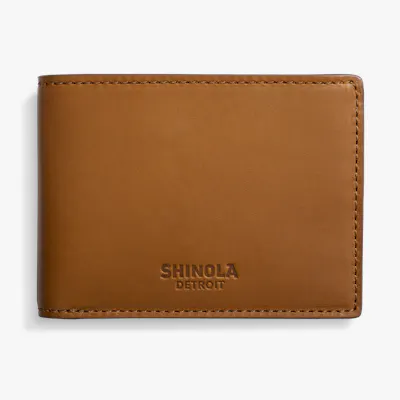 Shinola Men's Wallet |Vachette Leather | Slim Bifold