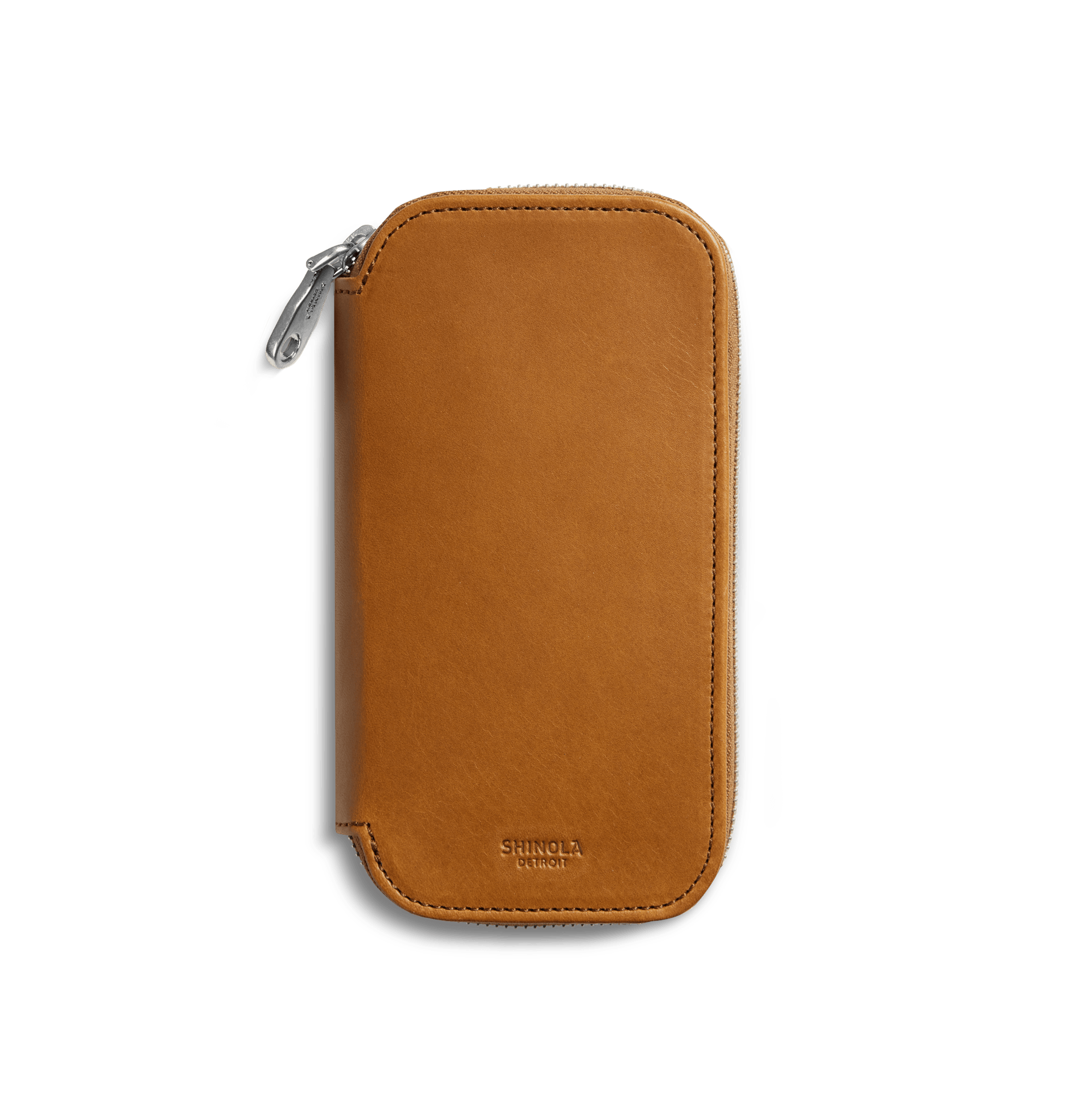 Leather Shinola Travel Watch Case