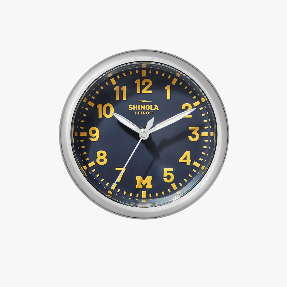 The Runwell Desk Clock | Wolverine Dial | Shinola The Runwell Desk Clock | Wolverine Dial | Shinola