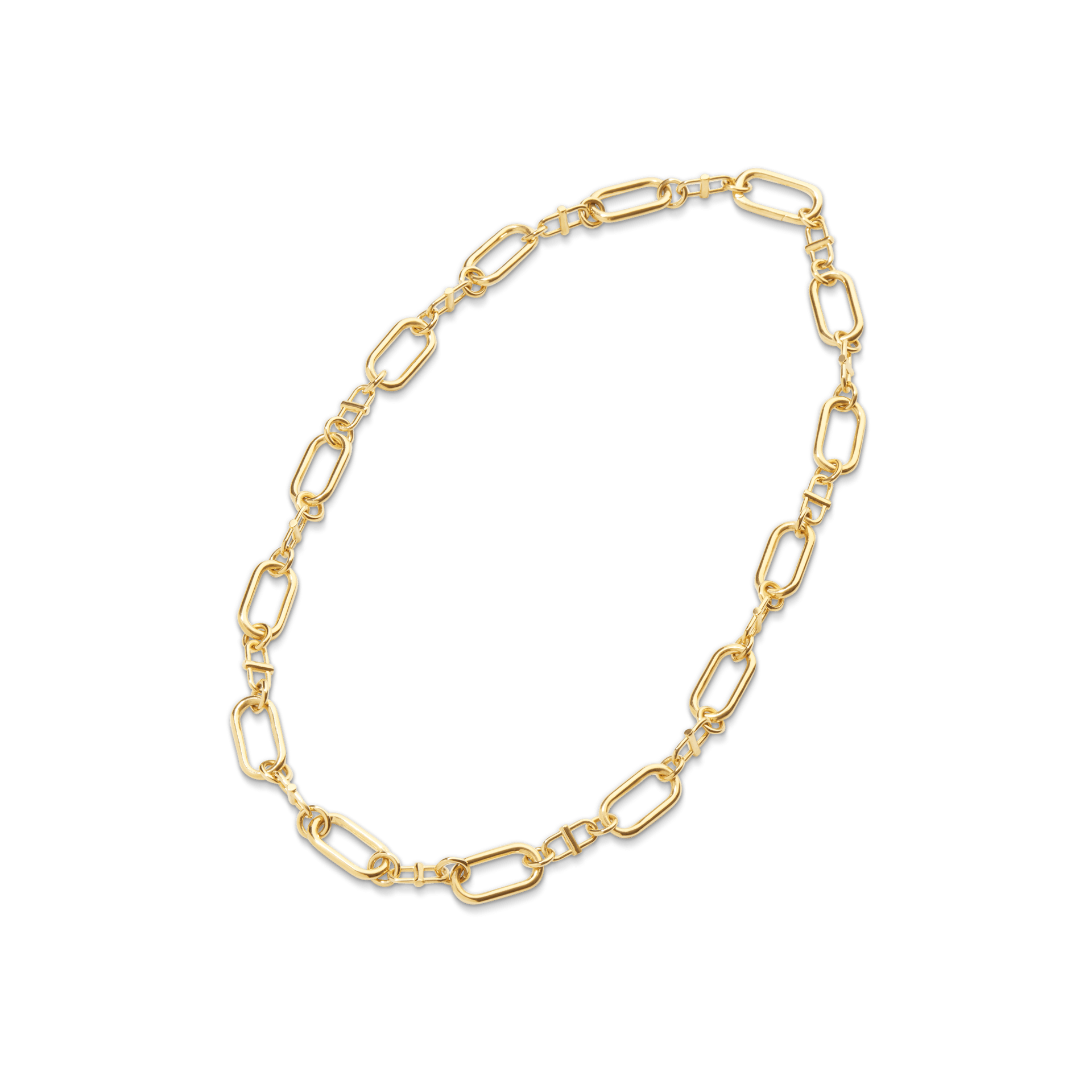 Ashley Gold Stainless Steel Bike Chain