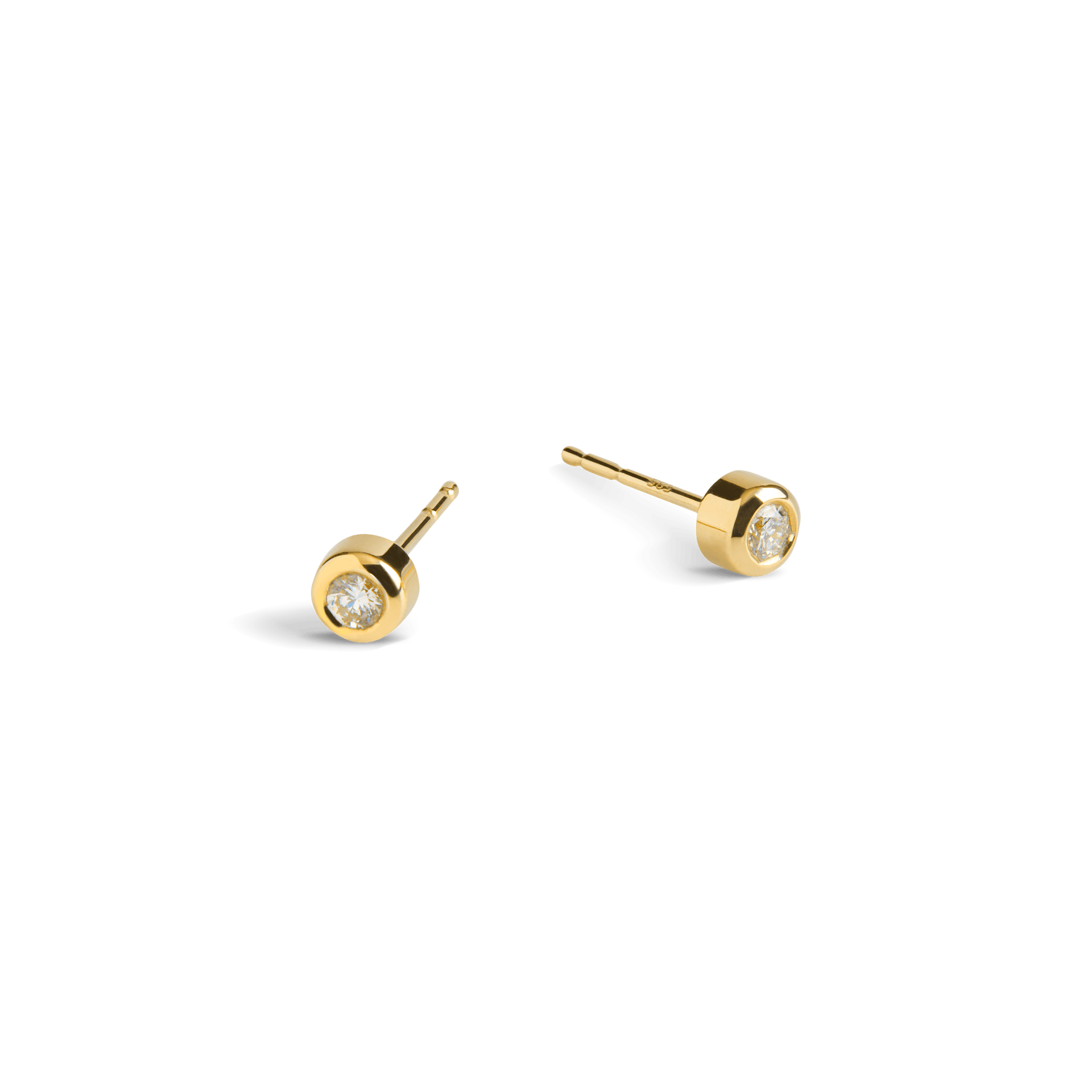 Diamond Rivet Stud Earrings Shinola® Detroit