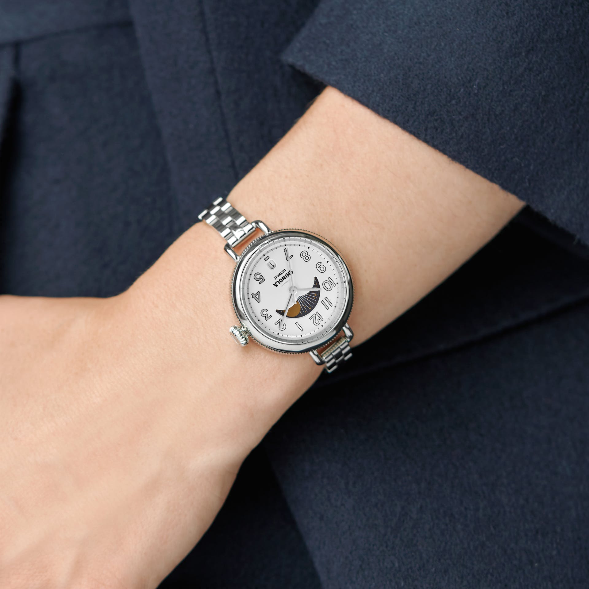 The Birdy Moon Phase 34mm | Shinola® Detroit