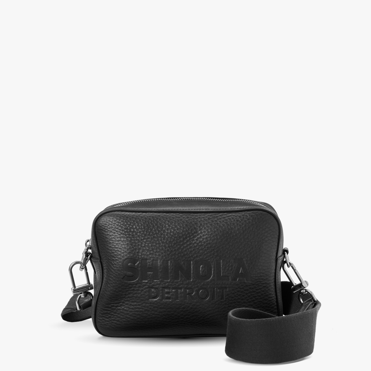 Camera Bag | Black_Natural Grain Leather | Shinola® Detroit