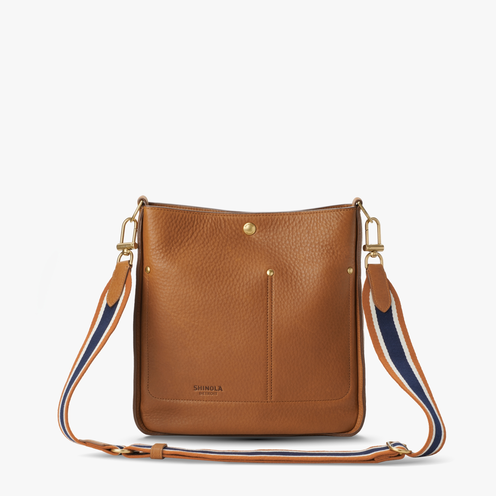 Moment Crossbody Wallet, Natural Leather 106-131