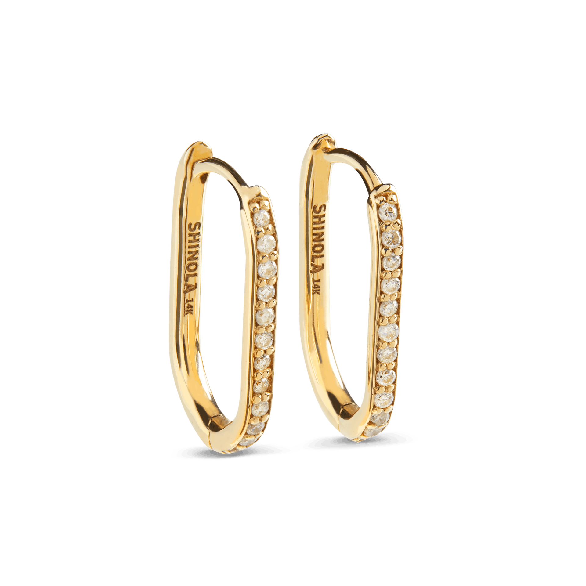 Discover 74+ oval hoop earrings latest - esthdonghoadian