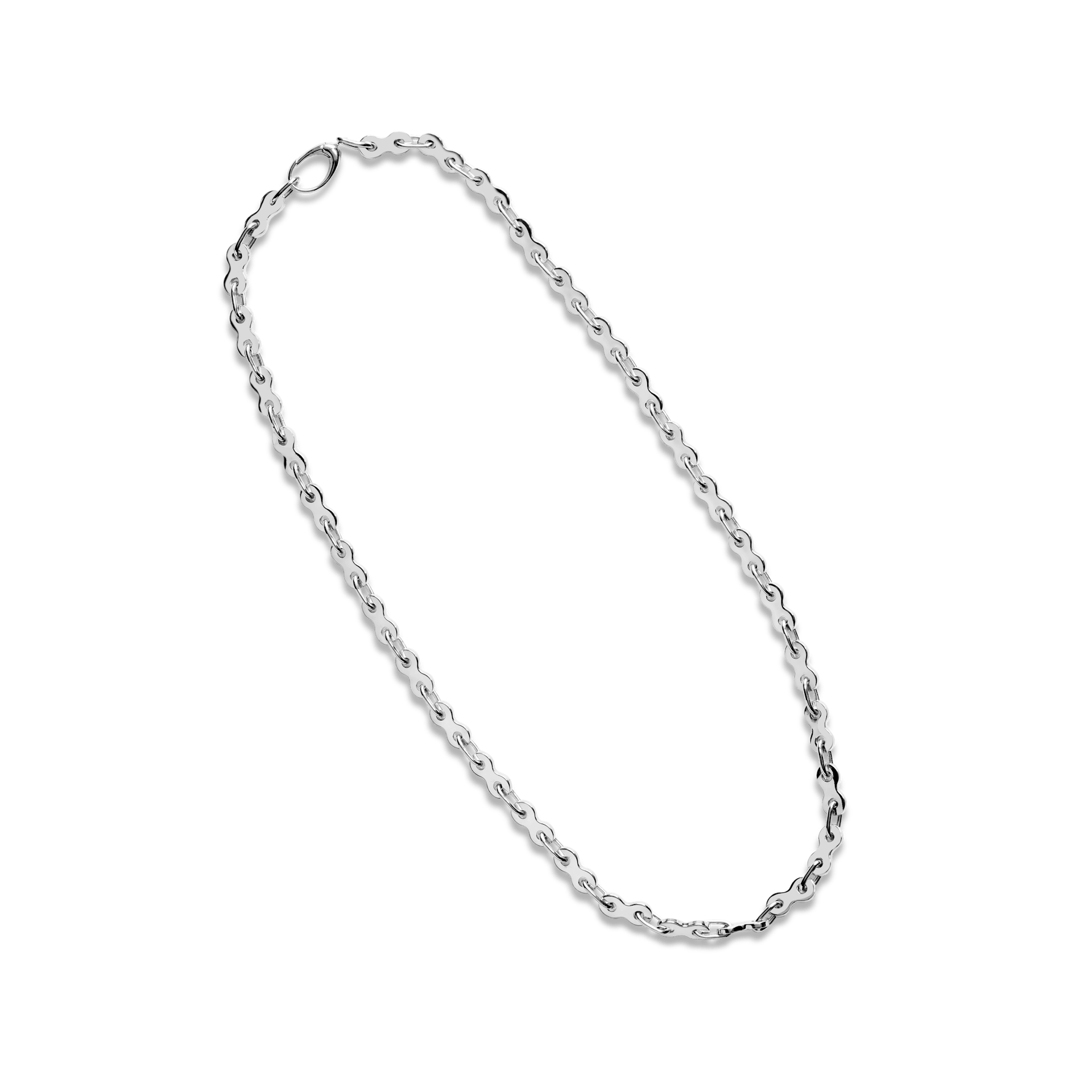 Bike Chain Link Necklace