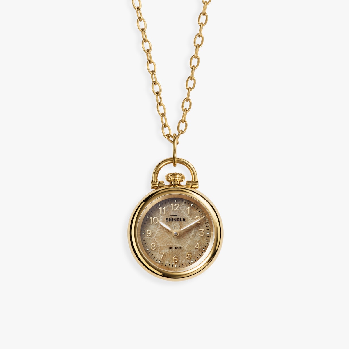 Women's pendant watch clearance necklace