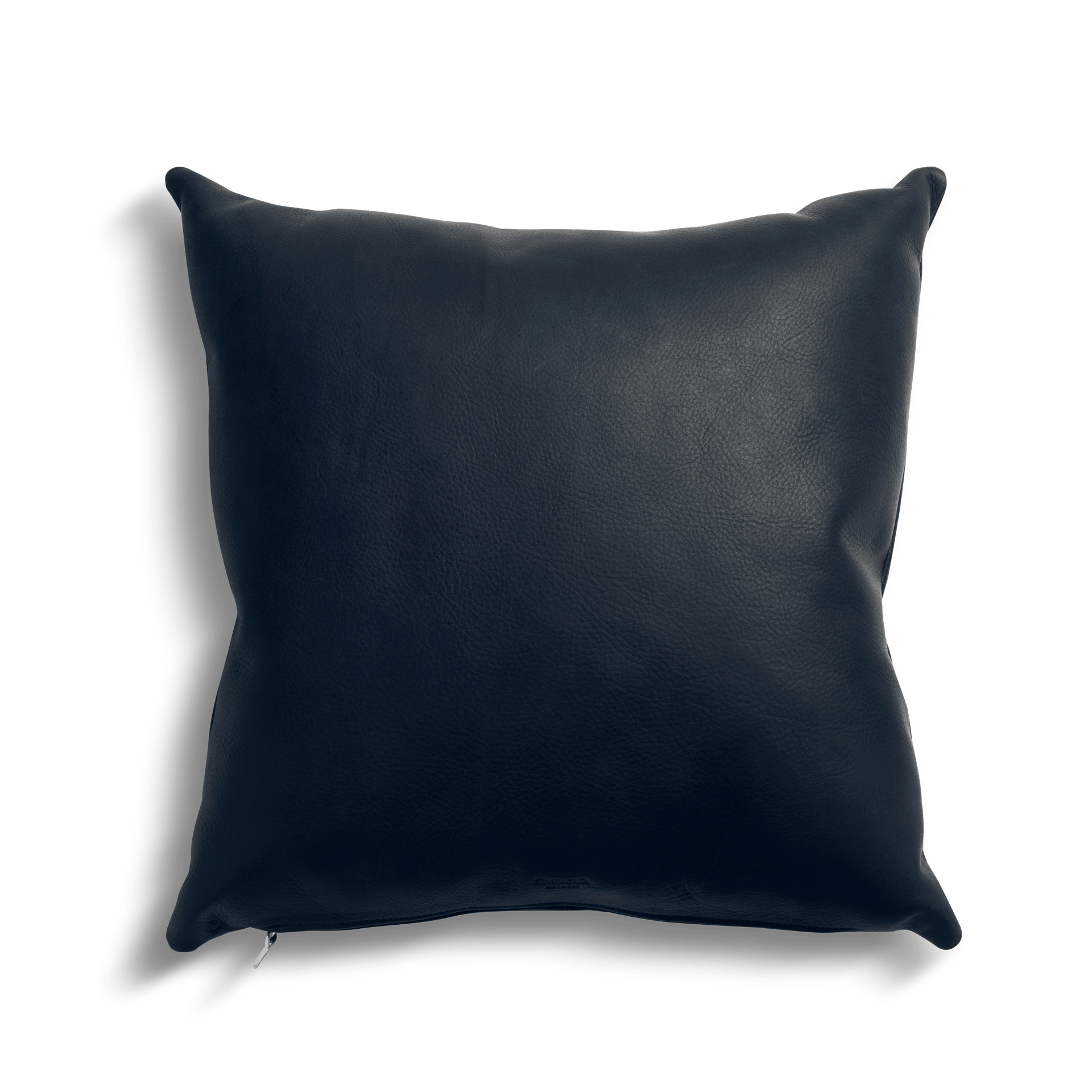 Shinola 20" Leather Pillow -Navy