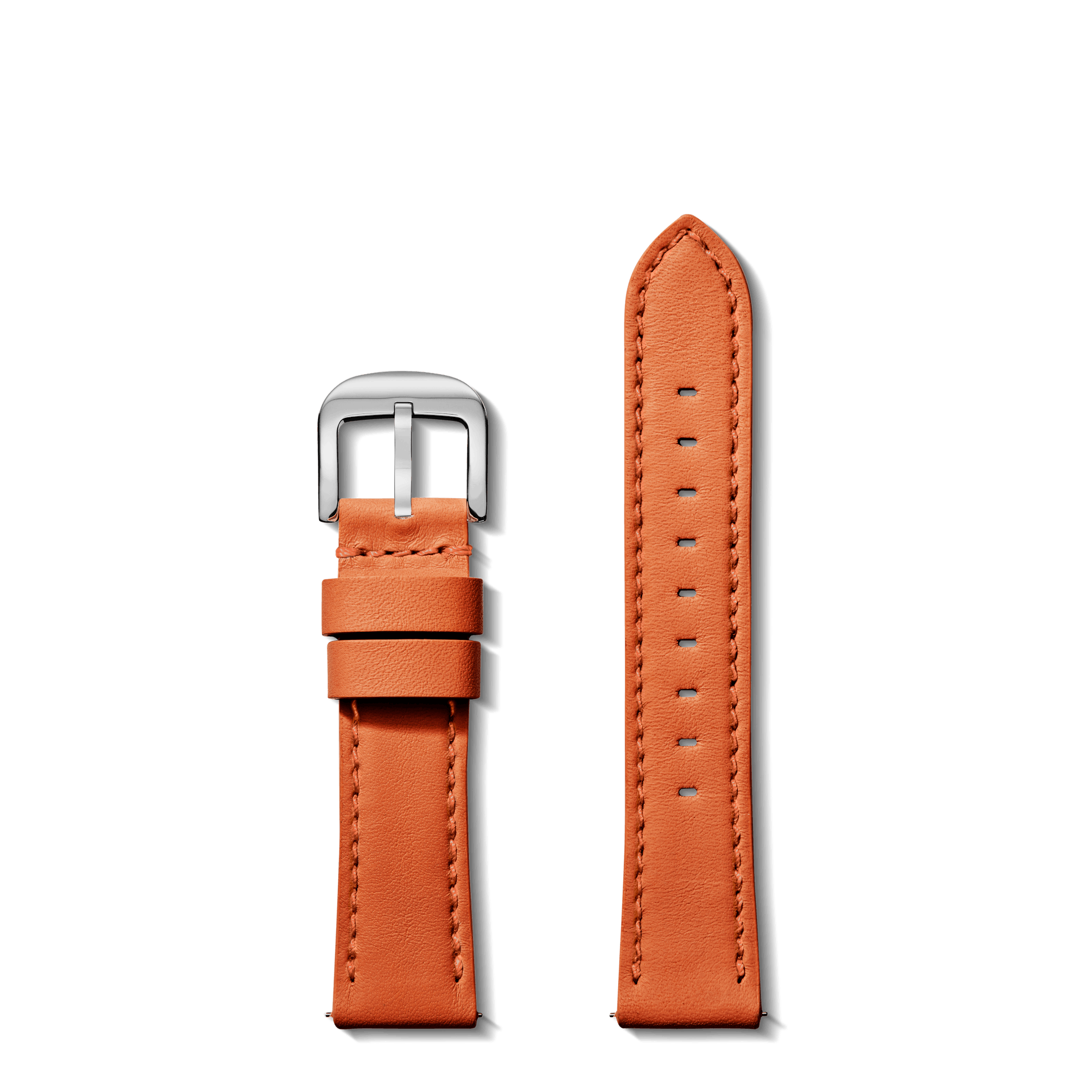 20mm Dark Cognac Leather Strap | Shinola® Detroit