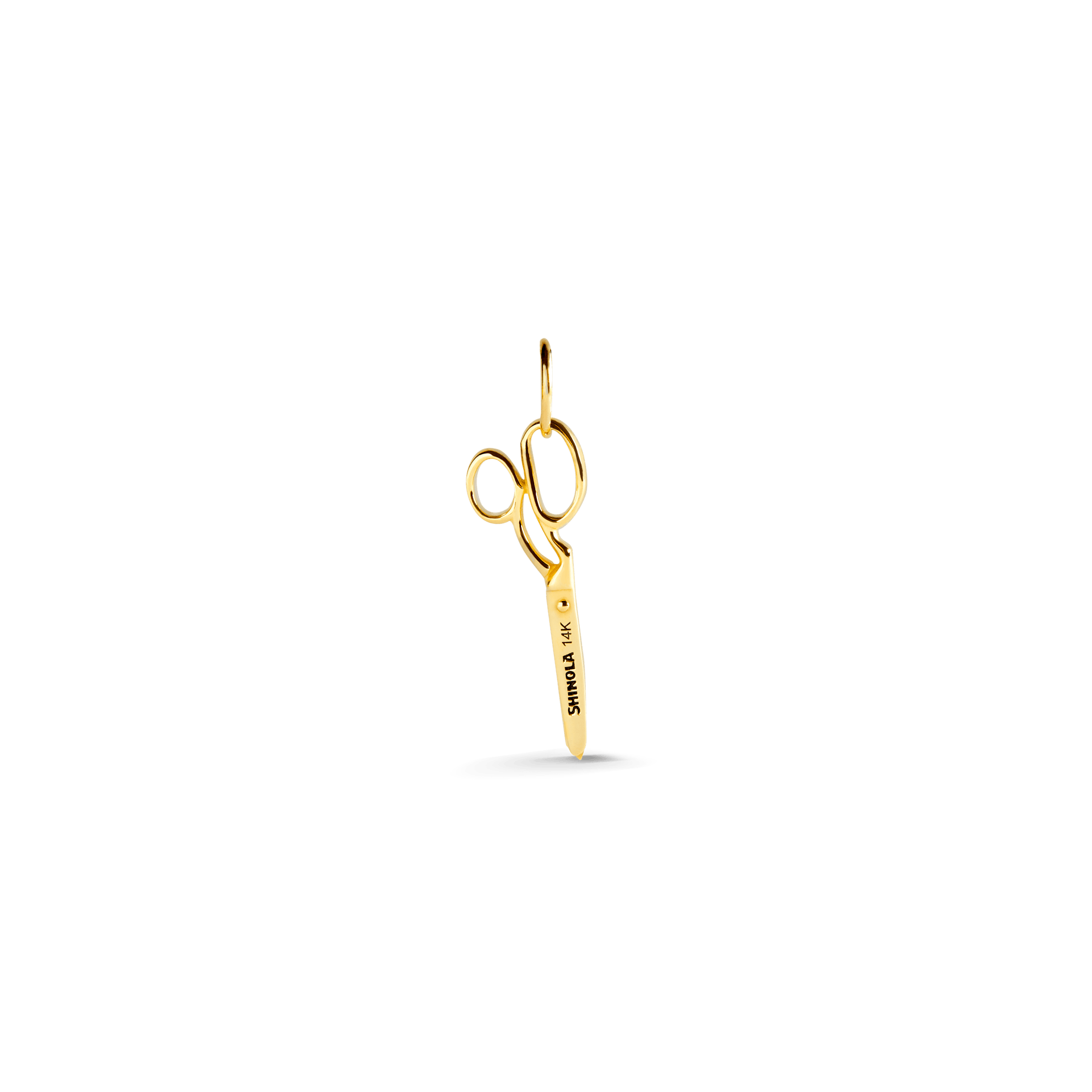 Scissors Charm 14k Gold Shinola® Detroit