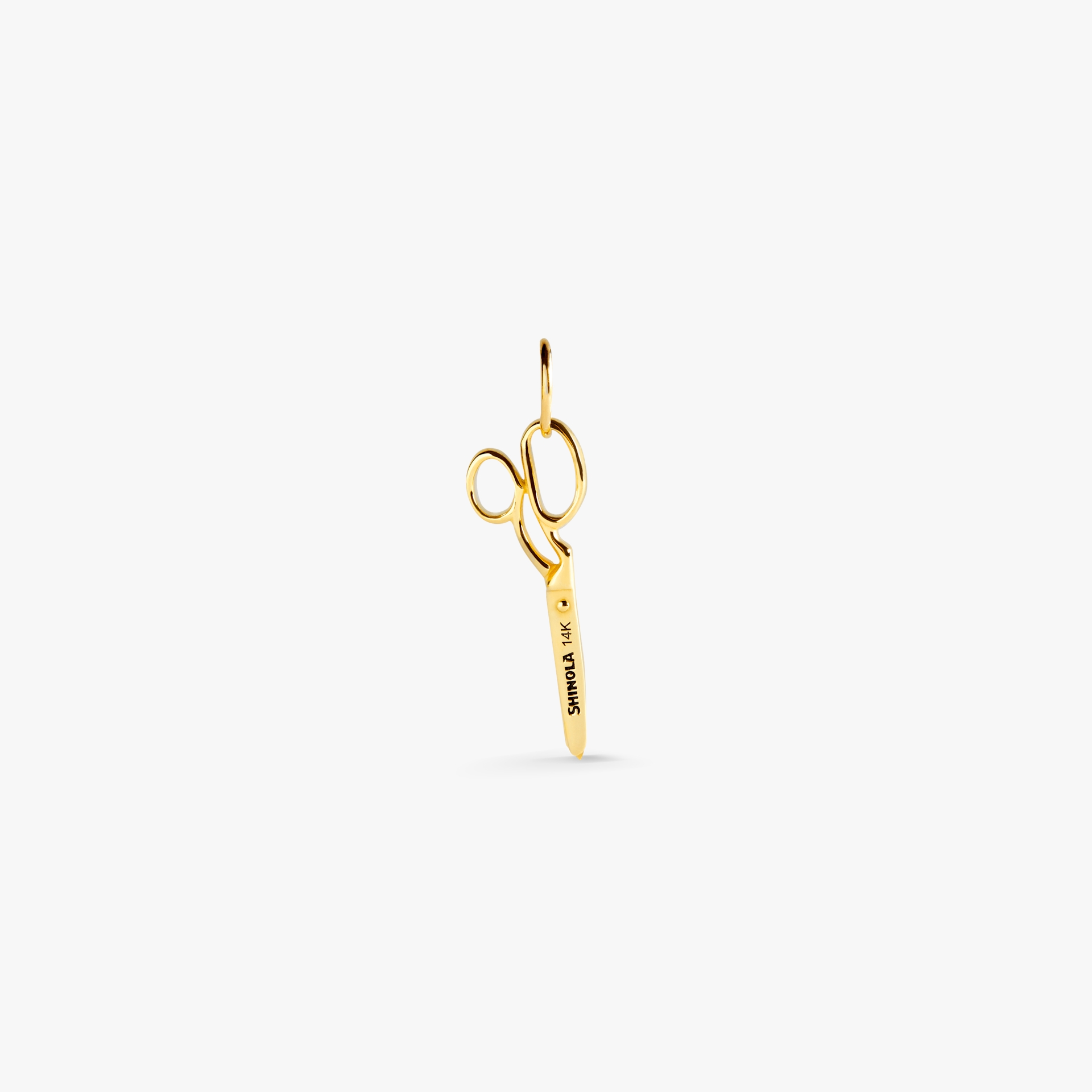 Necklace with scissor charm discount