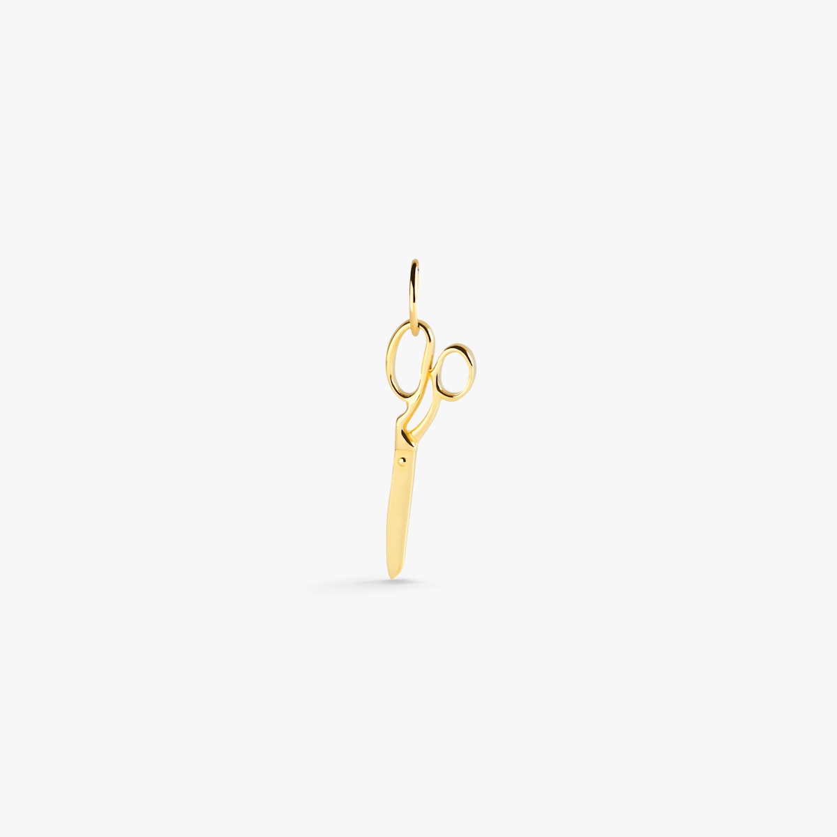 14k Yellow Gold Scissors Charm - American Jewelry