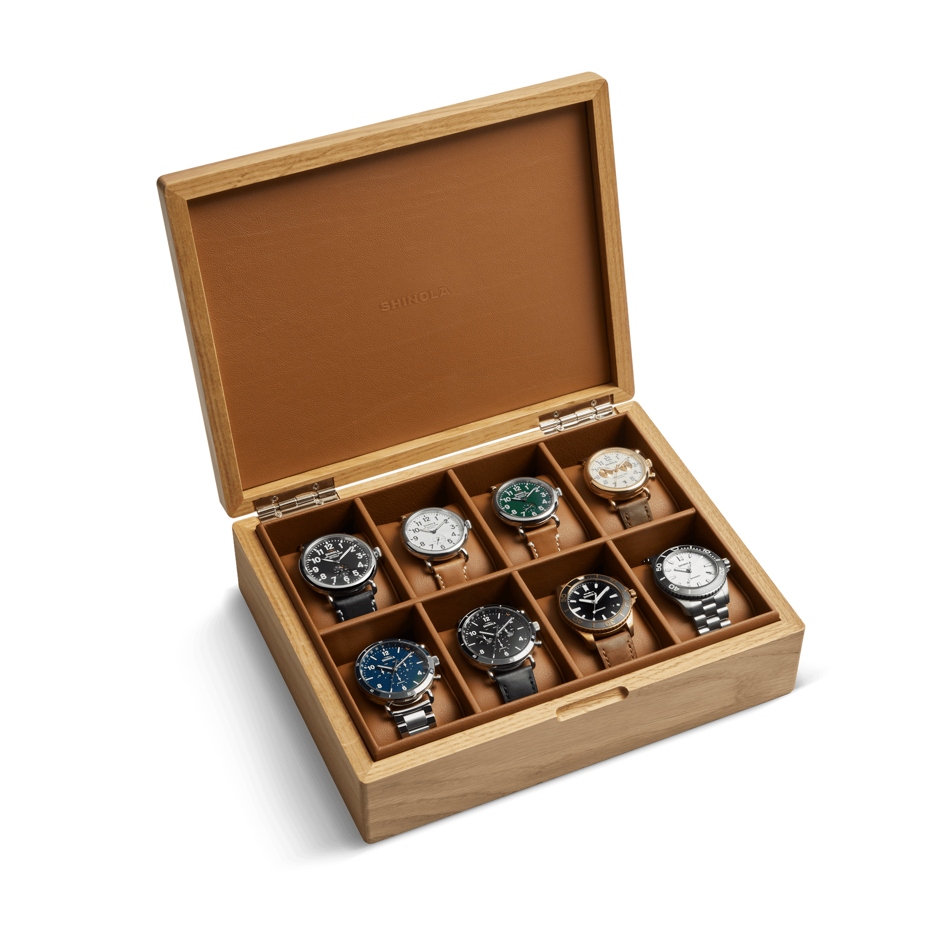 Watch Organizer Box Wood Watch Display Case Mens Watch Holder
