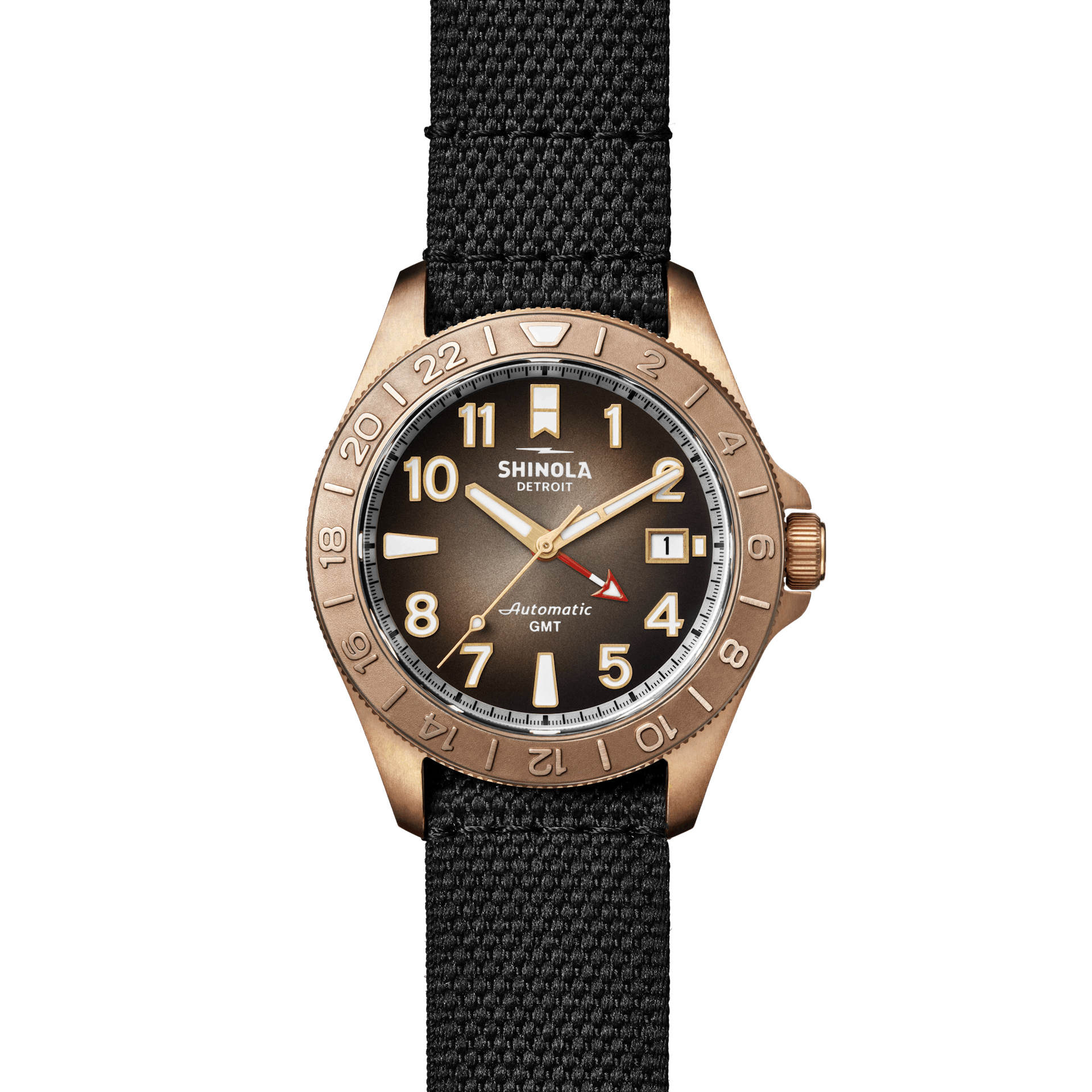 Khaki Field Mechanical Bronze - Black dial - Brown Nato strap | Hamilton  Watch - H69459530 | Hamilton Watch
