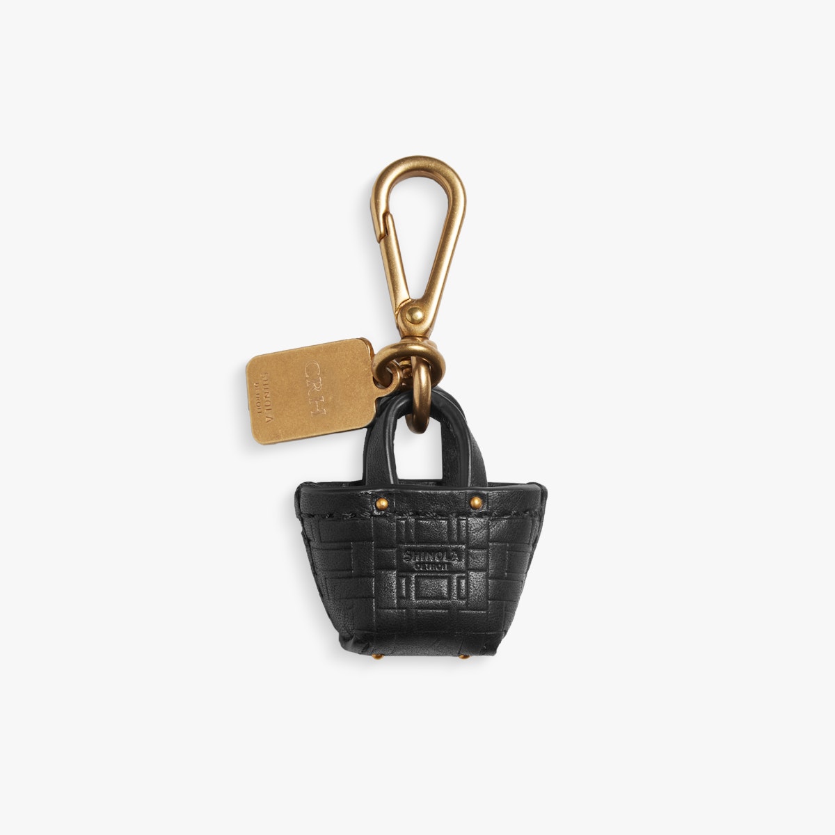 Louis Vuitton Vachetta Leather Gold Tone Keychain Bag Charm