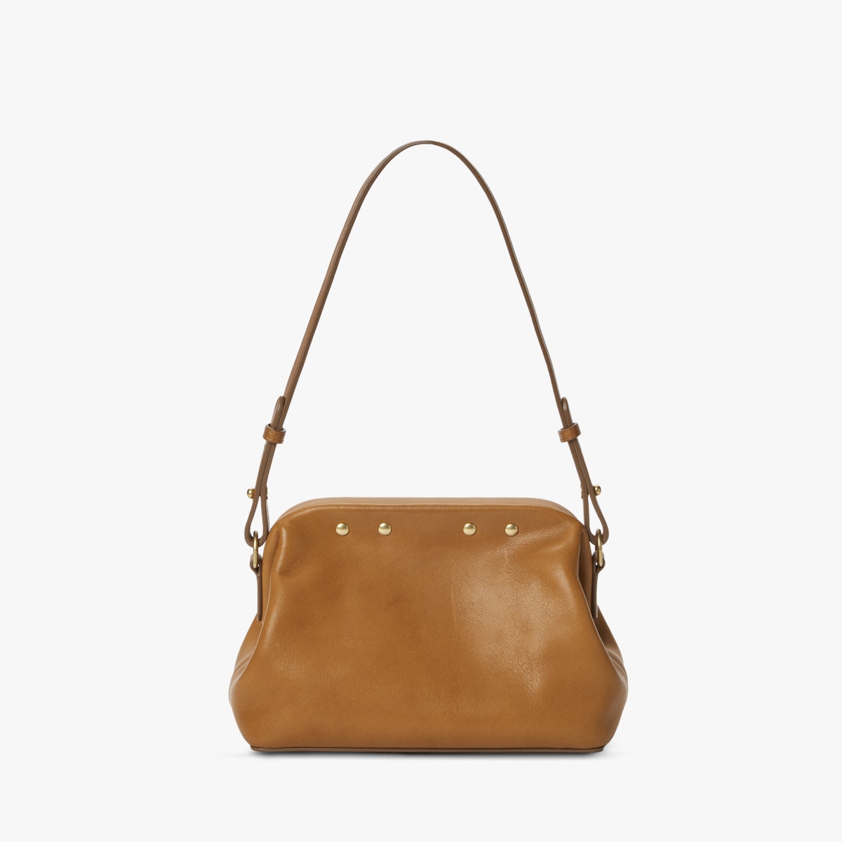 Women's Rivet Leather Clutch Bag