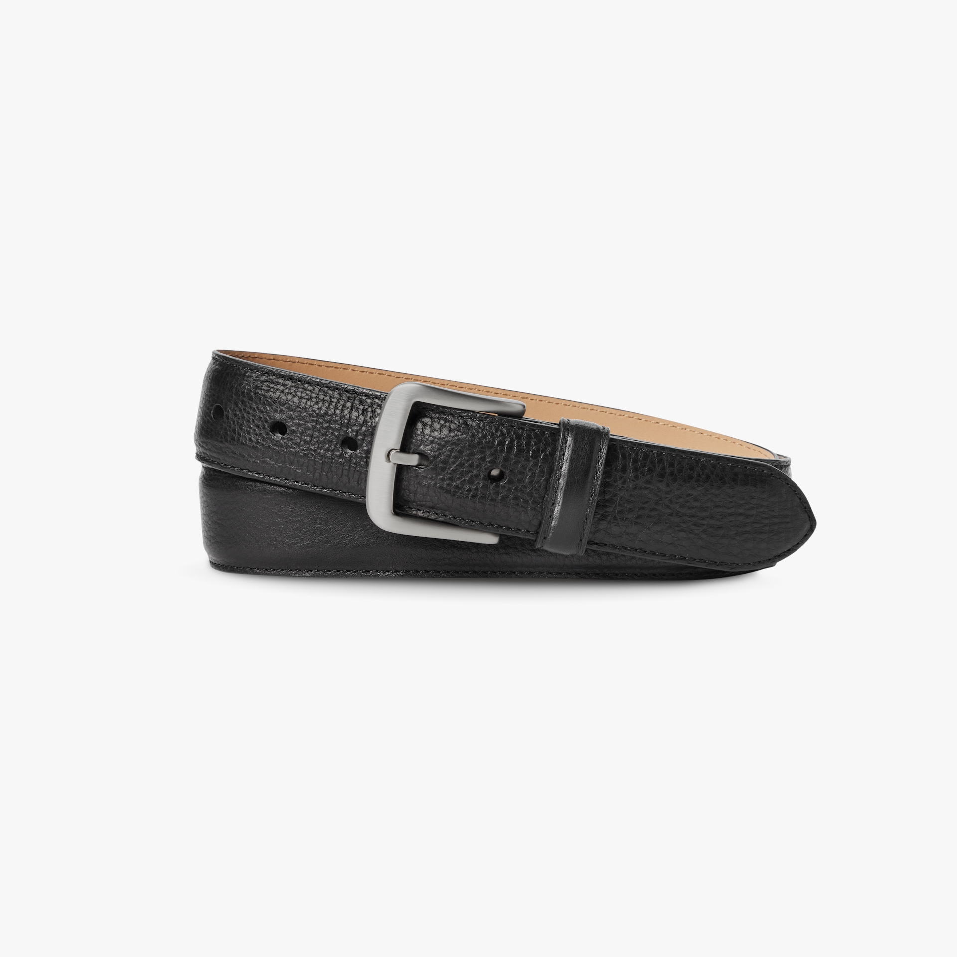 Smooth Bison Leather Belt – JK Boots