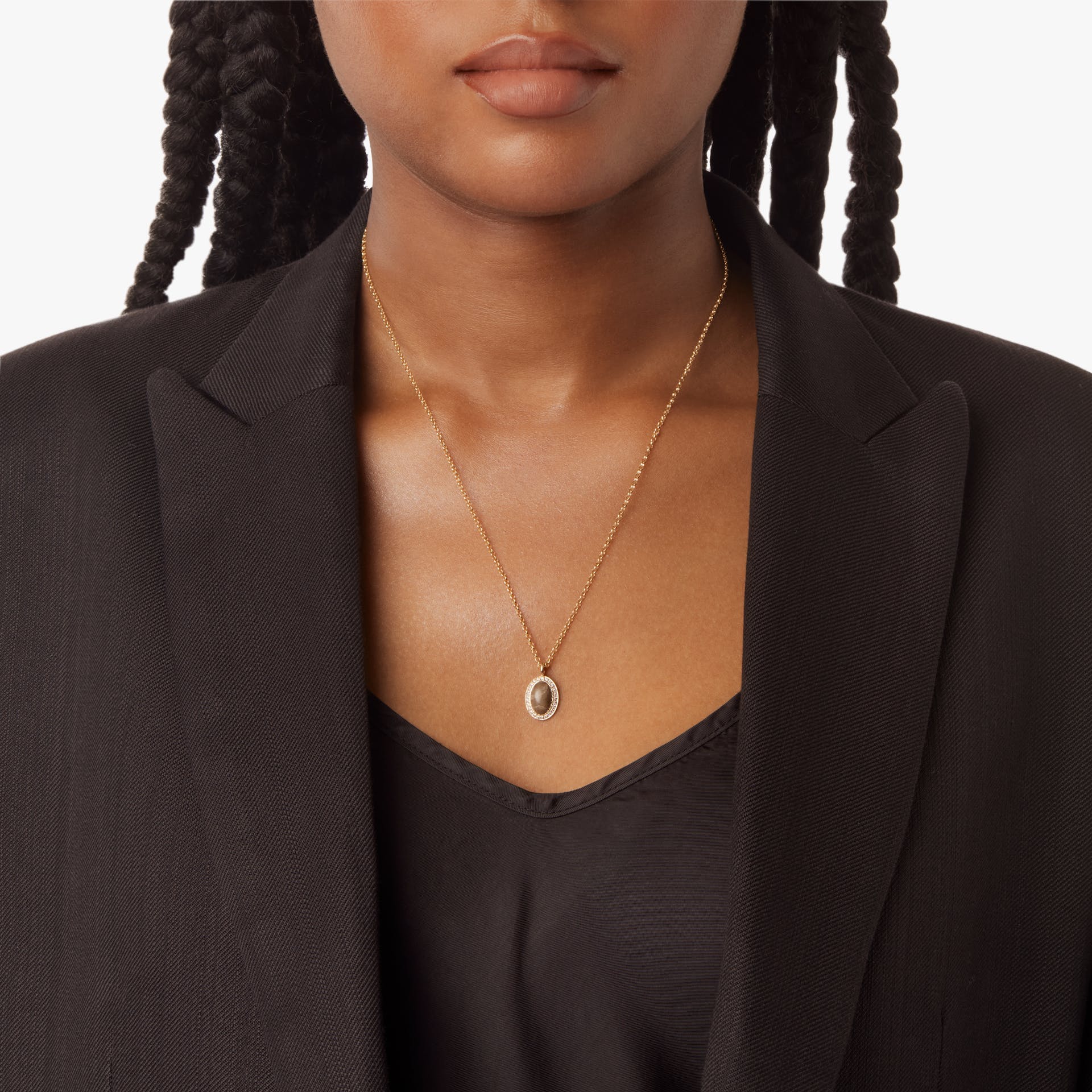 Gold exclusive Vermeil Riva Mini Circle Stacking