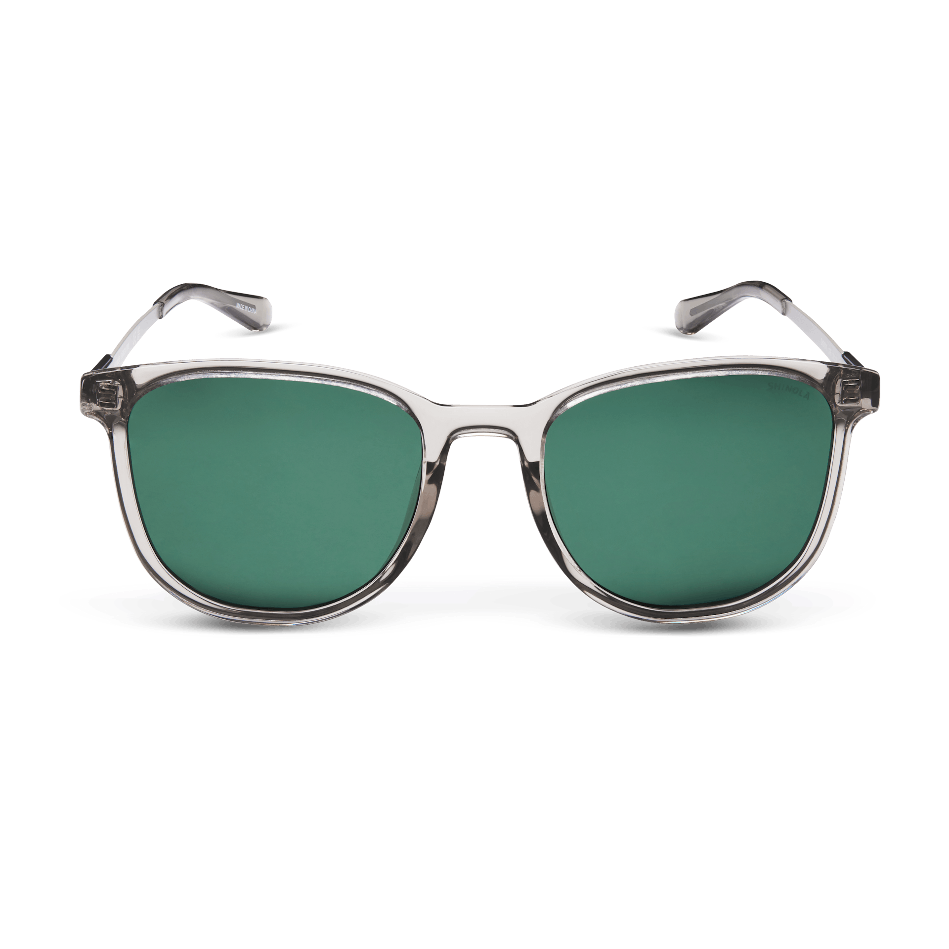 SUNGAIT Vintage Round Sunglasses for Women Girl Classic Retro Designer  Style Polarized Green Mirror Lens/Amber Frame Matte Finish