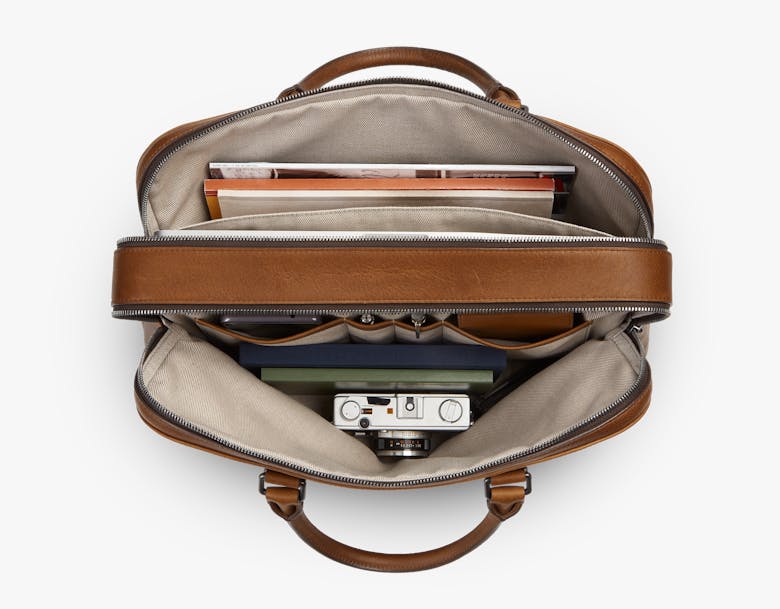 Shinola double zip brief outlet