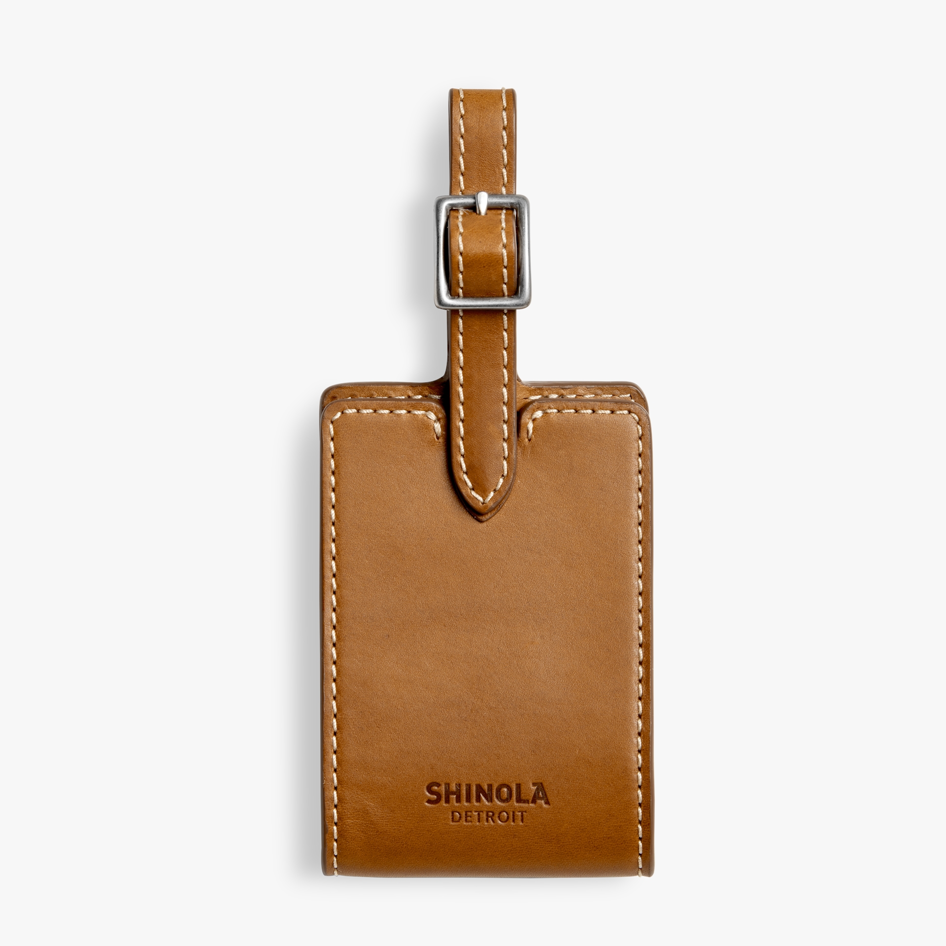 Leather id tag shop