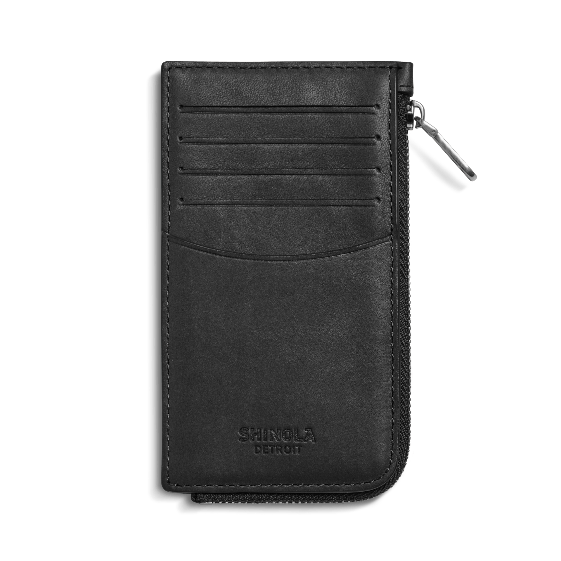 Birdy Zip Card Case -Black 