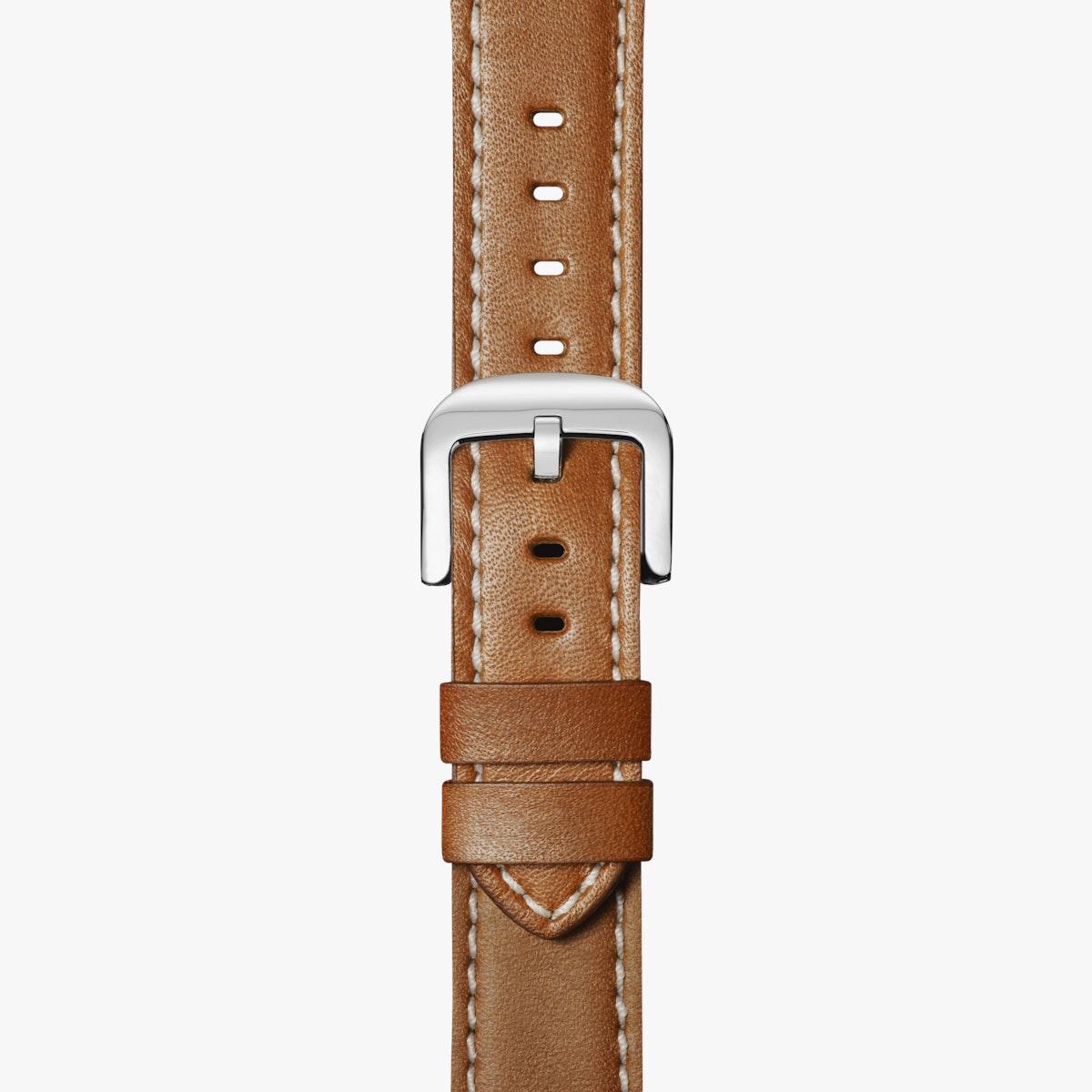 22mm Tan Leather Strap Shinola Detroit