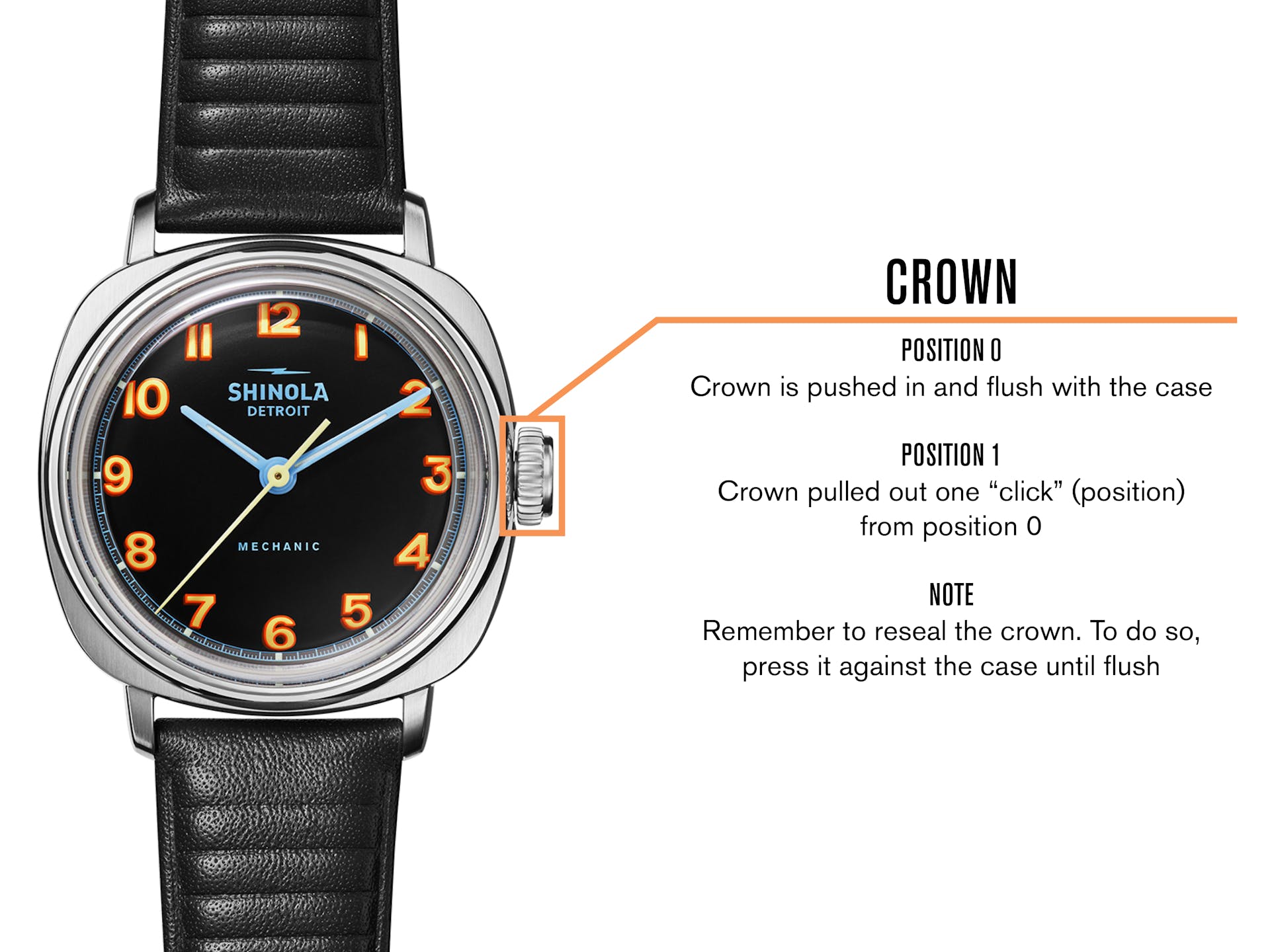 How to Wind Your Mechanic Watch Shinola® Detroit