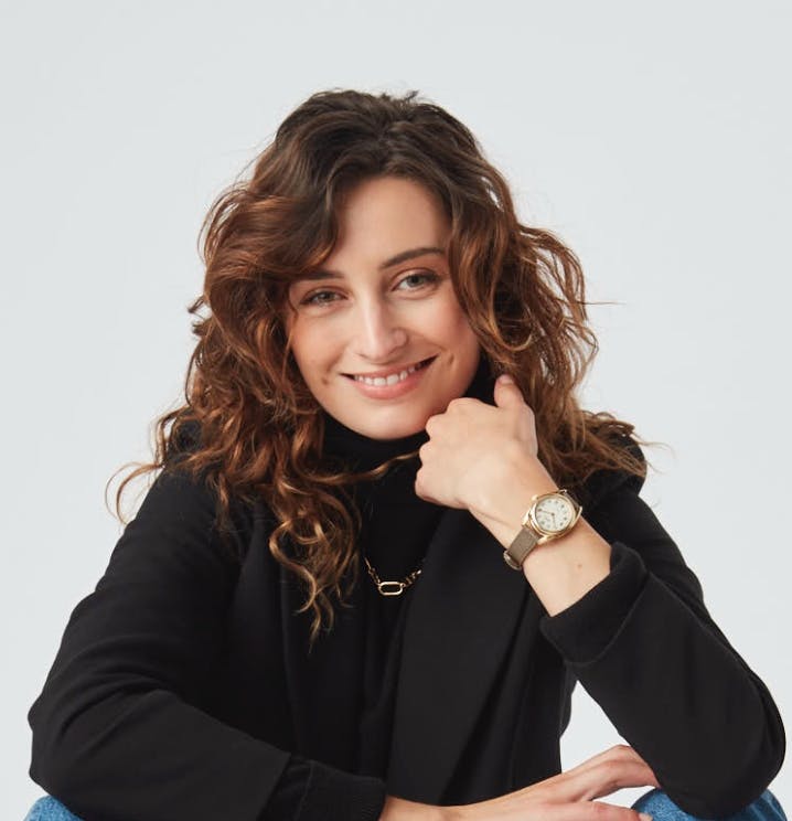 Woman wearing Derby watch