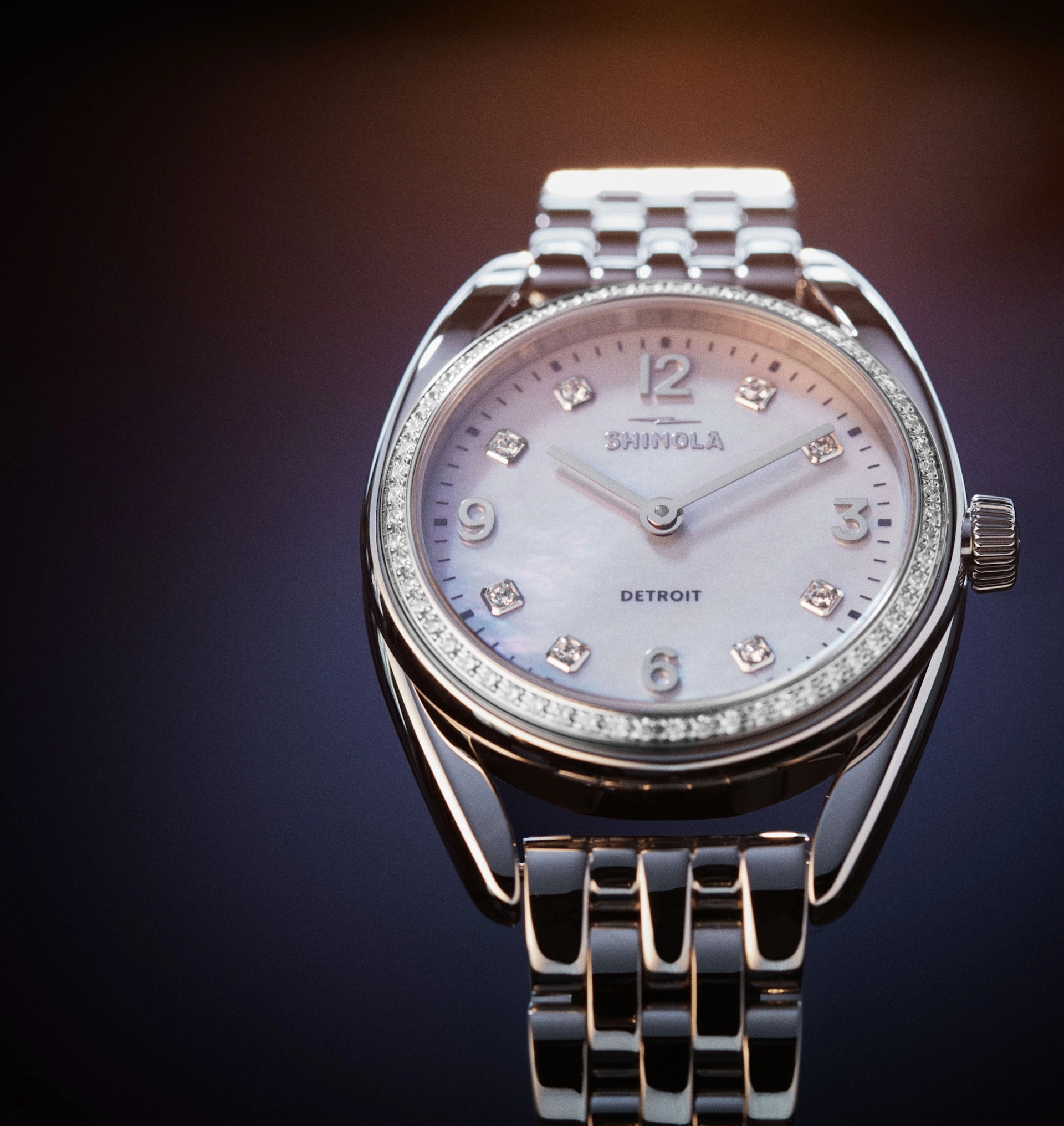 Shinola diamond cheap watch