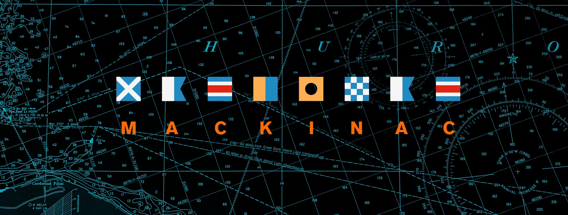 Sailing flags / Mackinac